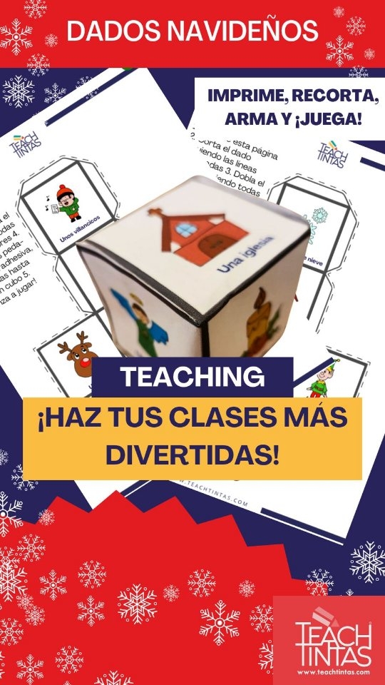 ¡Consigue tus dados navideños! 🌟 👉 Enlace en la bio 🎄
Además, paquete de actividades sobre el invierno, gratis. Enlace en la bio 👀
#NavidadEnEspañol #AprenderJugando #MaterialEducativo #EspañolParaTodos #RecursosDidácticos #NavidadCreativa #AprenderEsDivertido #EducaciónEnCasa #MaterialImprimible #vocabularionavideño