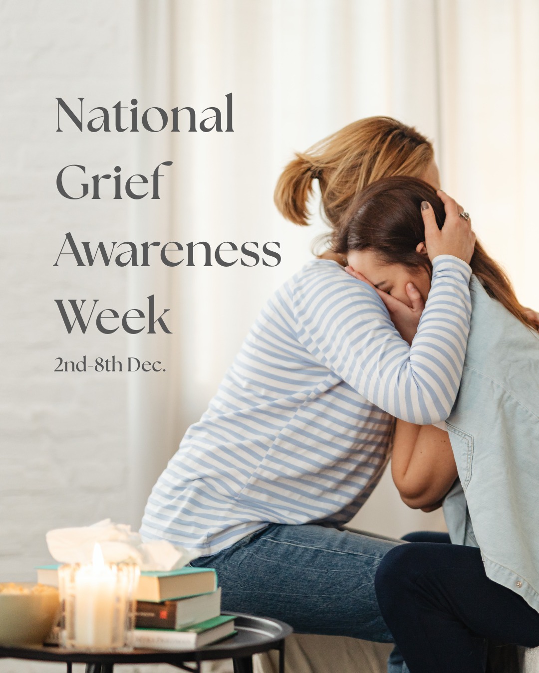 National Grief Awareness Week is a reminder that grief doesn’t follow a timeline, and it doesn’t always look the way people expect it to.
You can be laughing one moment and overwhelmed the next. You can appear “fine” while carrying something incredibly heavy inside.
As a psychologist and as a mum, I see how grief touches every part of life.
It can shake your sense of safety, your routines, your relationships, and the way you see the world. And yet so many people feel they have to keep going, hold it all together, or minimise what they’re feeling.
If you’re grieving, please know this: nothing about your experience is wrong.
You’re not supposed to be “over it”.
You’re not meant to do it alone.
Your emotions are valid, even the ones that surprise you.
This week is about raising awareness, but it’s also about offering gentleness.
Checking in on the friend who seems quiet.
Making space for conversations that feel hard.
And reminding yourself that reaching out for support is an act of strength, not weakness.
If this week feels heavy for you, I’m sending warmth and understanding your way.
Karen x