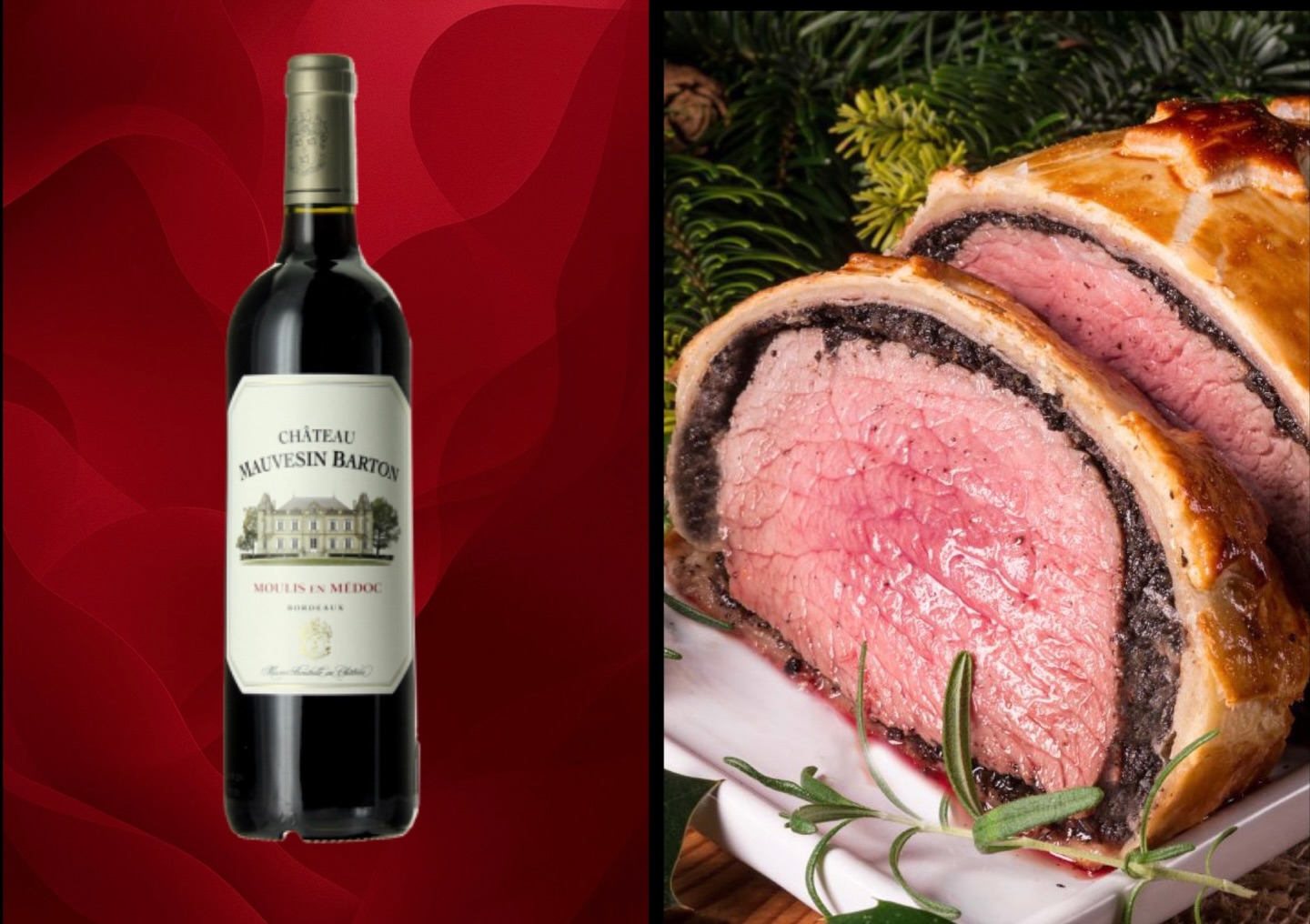 3° Giorno di Avvento
Mauvesin Barton 2015 & Filetto alla Wellington
Un abbinamento che parla di profondità, stoffa e raffinatezza.
Il Mauvesin Barton 2015 — con tutta la sua eleganza tipica di un Bordeaux di Moulis — regala aromi intensi di ribes nero, cuoio, tabacco e spezie dolci.
Il filetto alla Wellington, con pasta sfoglia dorata e cuore di carne morbida e succosa, risponde con consistenza, ricchezza e un mix di note burrose e umami.
Insieme, vino e piatto danzano in equilibrio: la struttura e la complessità del vino sublimano la succosità e la profondità del filetto — un connubio di carattere e classe.
Un piatto regale.
Un calice per chi cerca eleganza.
Il nostro rito del gusto per questa festa natalizia.
Vuoi la bottiglia perfetta per il tuo menù di festa?
Scrivici! 👇
#AvventoDelGusto #MauvesinBarton #Bordeaux #FilettoWellington #WinePairing HolidayDinner WineLovers Festività FineDining Brindisi