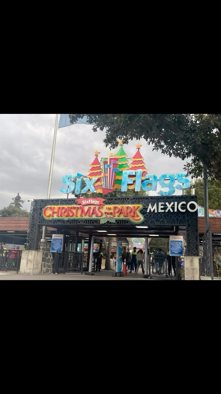 @sixflagsmexico arranca una de las mejores temporadas del año #chrismasInThePark