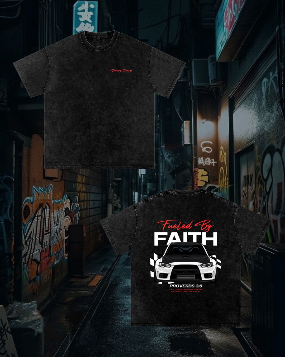 They’re finally here 🏁
Every tee in the Fueled By Faith Collection carries Proverbs 3:6 as a reminder that He guides every turn, every gear, every season.