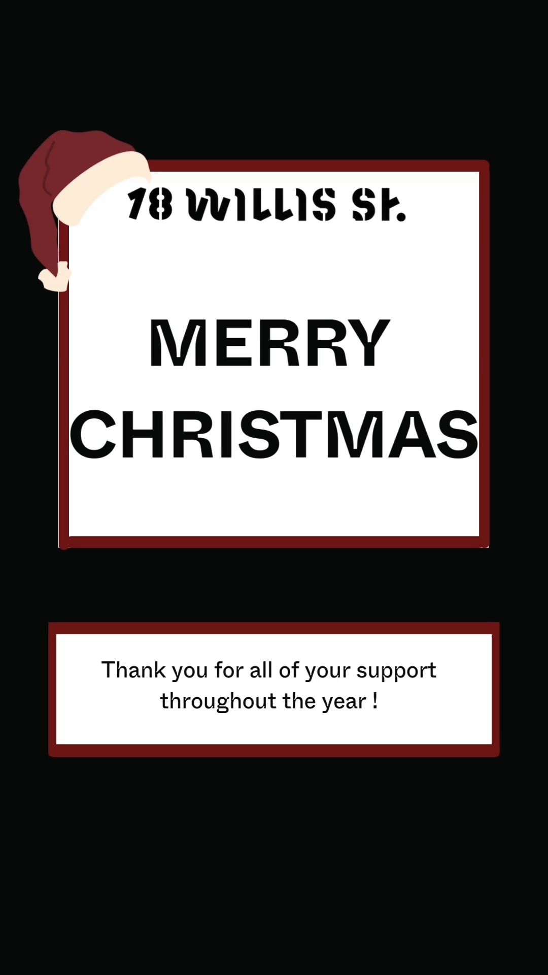 A small way to say thank you & Merry Christmas 🎄
We were happy to give away almost $1,000 in 18 Willis gift cards and spread a little Christmas joy to Wellingtonians on their lunch break!
Your support throughout the year means so much to us, and we’re truly grateful for every visit, every meal, and every moment you have shared at 18 Willis St.
Wishing you a very Merry Christmas from all of us at 18 Willis St ✨
