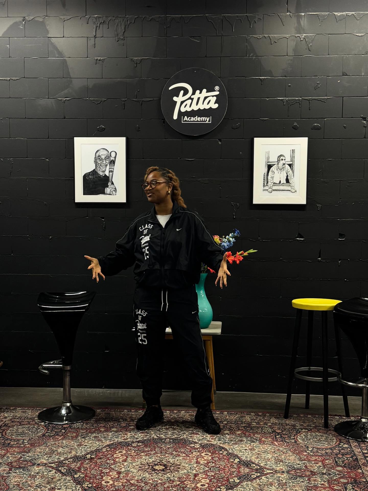 In collaboration with the West district, Patta Academy has now officially launched its pop-up space: Stagedive. New faces, new talent, networking, panel talks and ideas sparking all night.
Academy Stage Dive is a space for young entrepreneurs to jump into their craft to try, learn, perform, share and grow. No perfection, just courage and progress.
Until December 30, 2025, Kinkerstraat 155 is all energy: young makers, young creatives and young entrepreneurs.
Pull up.
Show up.
Lift off with us.
Every jump hits harder when we jump together.
Address:
Kinkerstraat 155, Amsterdam
Until December 30, 2025