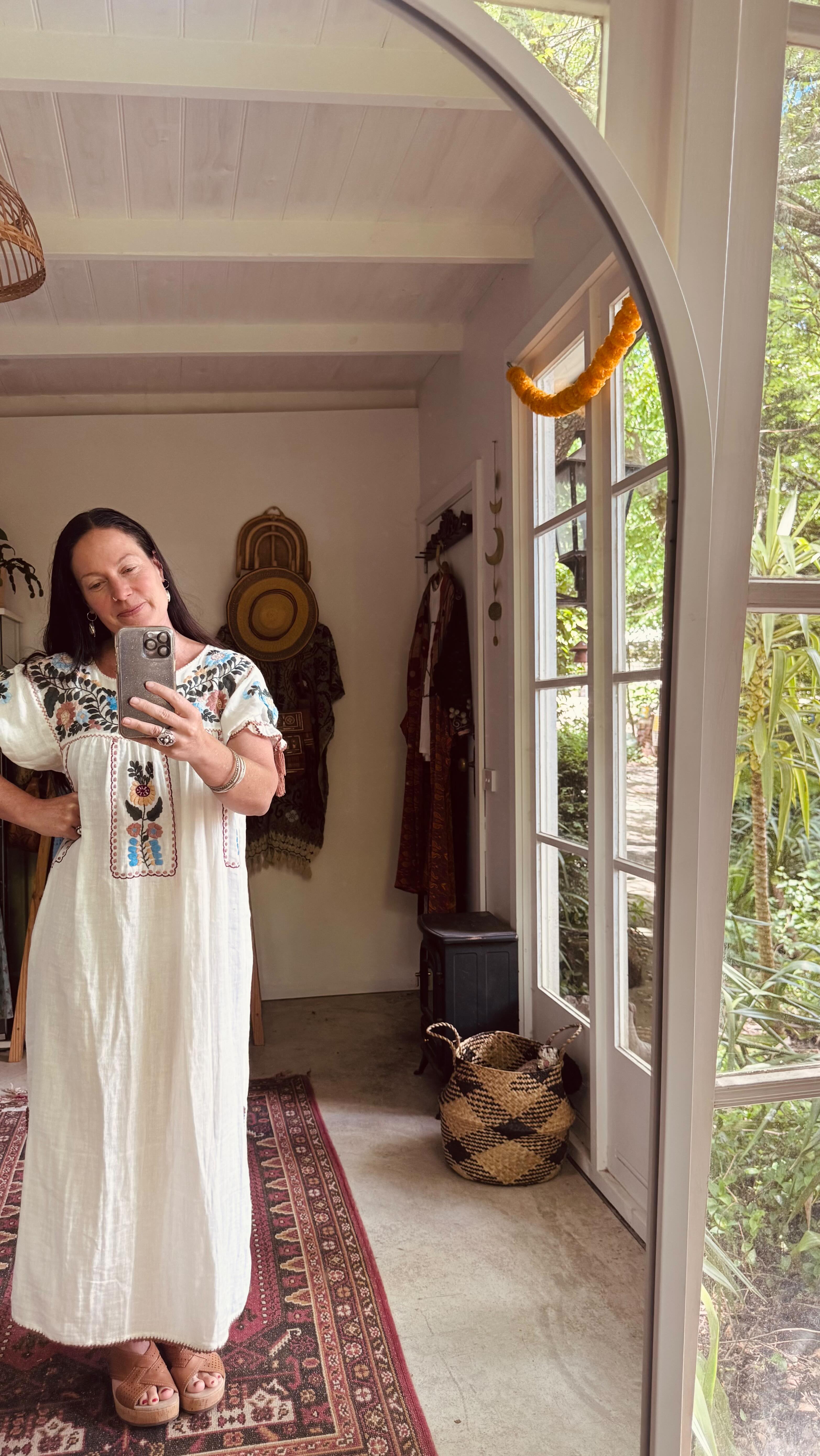 Today was a LEELA day… floaty soft cotton with the prettiest hand embroidery - the perfect hot Summer’s day Dress 🤍
.
.
.
.
.
.
.
.
.
#australianfashion #slowfashion #embroidereddress