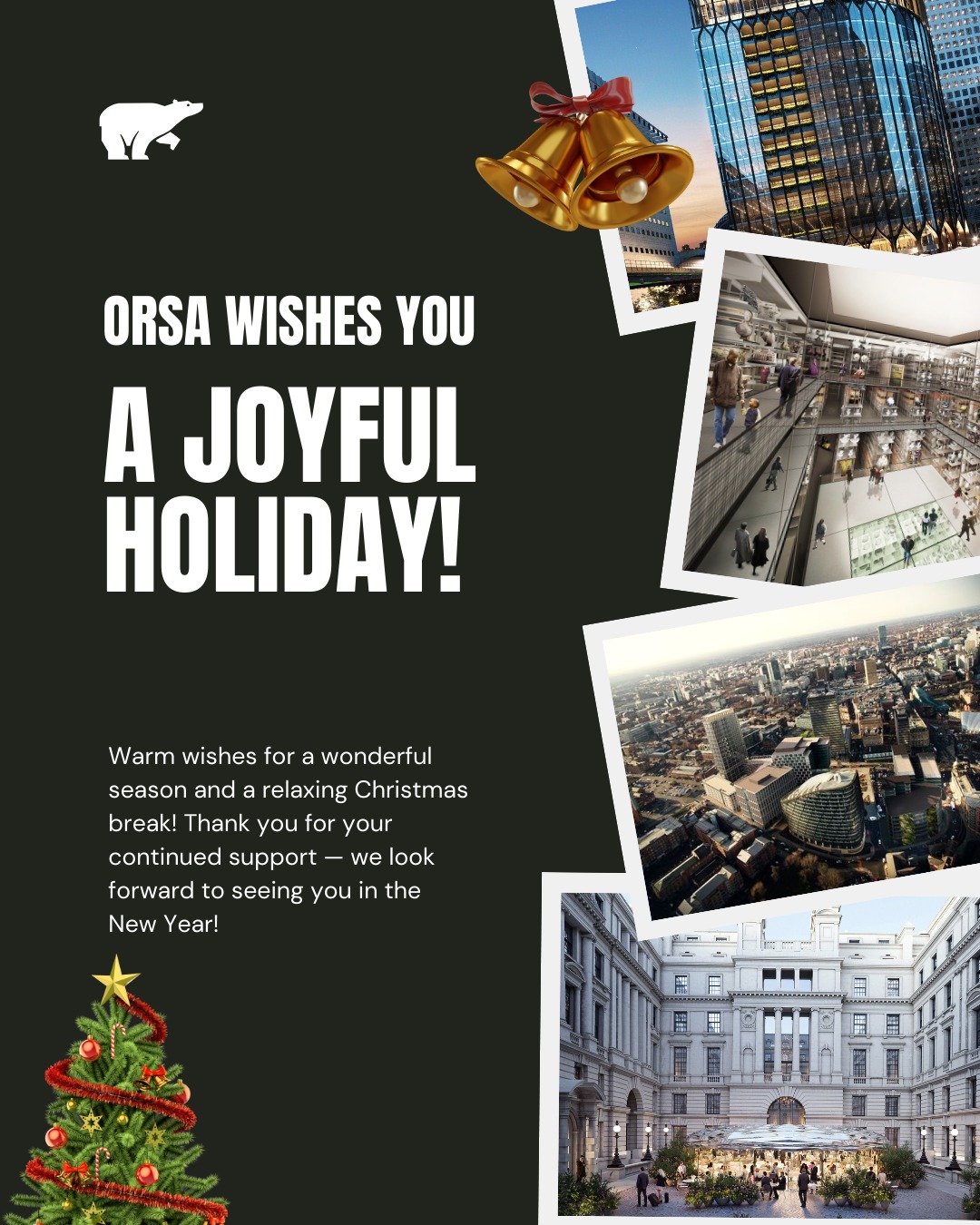 To our valued followers, dedicated staff, clients, and partners: we wish you all a joyful holiday season and a restful Christmas break! May this special season bring happiness, warmth, and renewed energy for the year ahead.
Thank you for your continued support and trust — together, we look forward to reaching new heights and creating more success in 2026. Happy holidays from all of us at ORSA!
Please note that our office will be closed during this time and will reopen on 5 January 2026.