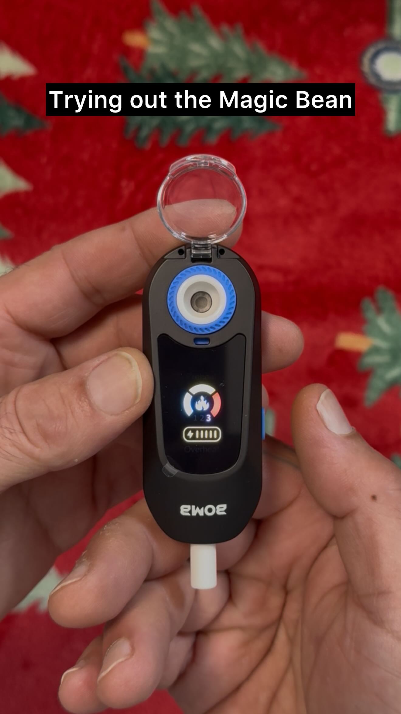 Trying out the @bombofficialstore Magic Bean. Click link in bio for more info.