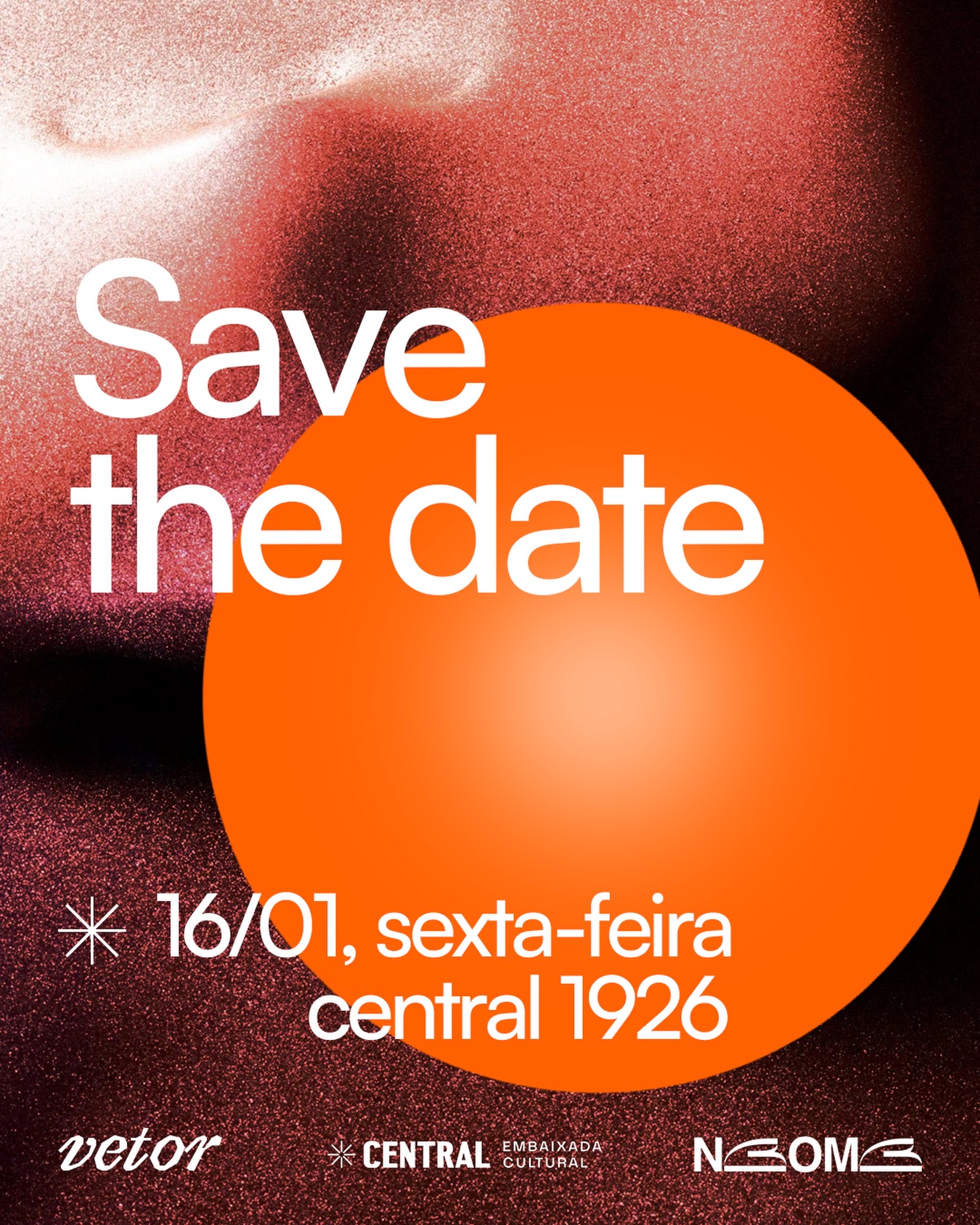 𝐒𝐀𝐕𝐄 𝐓𝐇𝐄 𝐃𝐀𝐓𝐄! 𝟏𝟔 𝐝𝐞 𝐉𝐚𝐧𝐞𝐢𝐫𝐨, 𝟐𝟎𝟐𝟔.
A estação mais quente do ano finalmente se aproxima e nos preparamos para celebrar esse momento do jeito mais cho-𝒸𝓊𝓃𝓉𝓎 que existe
A 𝓥𝓮𝓽𝓸𝓻 𝓒𝓵𝓾𝓫 se junta à 𝗡𝗕𝗢𝗠𝗕 em parceria com a 𝐂𝐞𝐧𝐭𝐫𝐚𝐥 𝟏𝟗𝟐𝟔 para entregar uma noite intensa ao lado de artistas incríveis.
Mais informações sobre o evento e pré-venda na próxima segunda-feira, 15/12!
@nbombparty 🤝 @vetormagazine 🤝 @central_1926
𝓤𝓷𝓲𝓭𝓪𝓼 𝓿𝓪𝓶𝓸𝓼 𝓶𝓪𝓲𝓼 𝓵𝓸𝓾𝓷𝓰𝓮