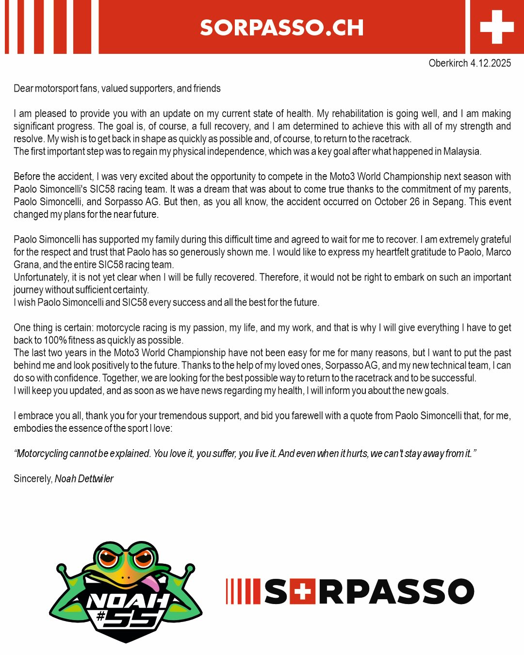 Thank you for your support and I will communicate further plans as soon as possible 🙏🏽