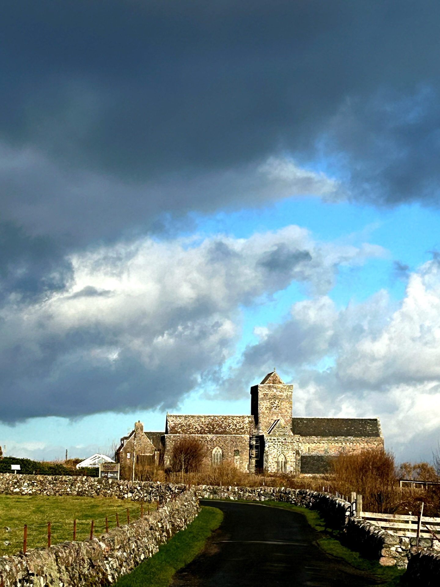 When I spent my last residency class for my master’s degree in a Catholic retreat center in Kansas, @emilypfreeman told us all we needed to put a period on it. An ending to this intense spiritual undertaking we had all entered into.
It wasn’t until this November, on a dream of a trip, where I got to make a very cold, windy, snowy pilgrimage to one of the “thin places” the Celts lead us to that I felt that completion. Thin places:
where heaven and earth blend in ways you can’t describe or explain.
Iona is that place. The sea, the sky, the 1500 years of Christian heritage. The ruins and churches, artists and theologians, and most importantly, the sheep.
This trip was my period. My educational journey, which was far more spiritual than it was academic, felt like it was complete in this holy place where people have sought after and followed God for 1500 years. I lit a candle like countless other pilgrims and prayed as centuries of Christ-followers have prayed. It was holy. It was an ending. And a beginning. It was sheer gift.