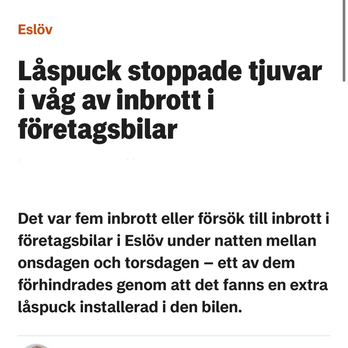 Försvåra för tjuven!
Beställ era Blackstone lås redan idag 🔐
Vi har 100-tals återförsäljare i hela landet 🇸🇪
www.blackstonesverige.se