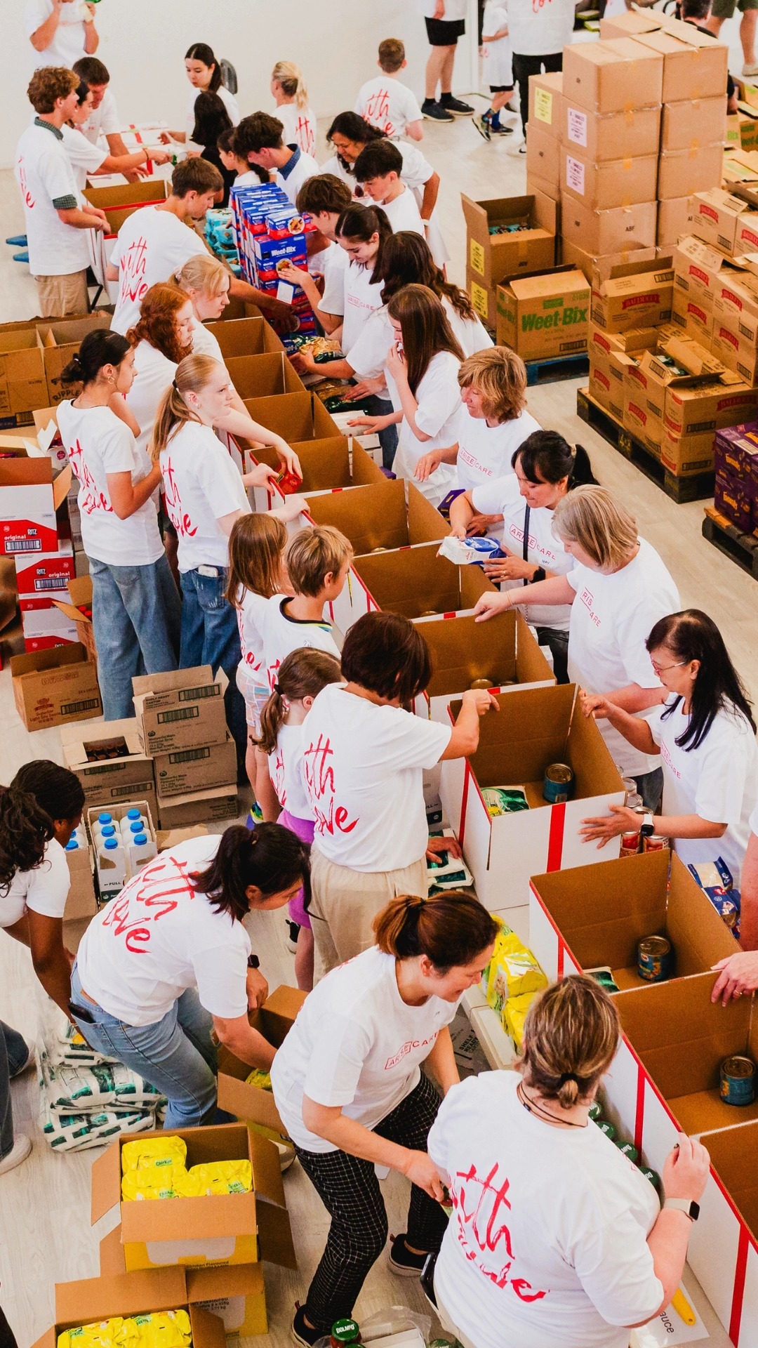 REGIONS, YOU DID IT!
Locations around NZ smashed Christmas Box packing day. Incredible volunteers sorted, stacked, taped, packed and delivered joy at an unbelievable pace.
Huge shout-out to every volunteer who gave their time and heart.
Because of you, 35,250 families in your communities will experience hope this Christmas.
Remember to donate $40 for a box - it's not too late: www.christmasbox.co.nz/donate
