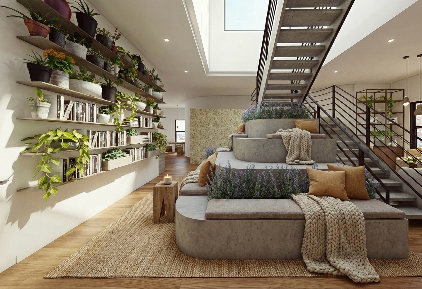 Brooklyn Co Housing
A calm communal living concept shaped by natural materials and shared connection.
Private micro units blend with warm gathering spaces so the home feels grounded, intentional, and community driven.
interior design, wellness design, communal living, cohousing design, natural materials, warm interiors, biophilic design, urban living, intentional design, design studio, ariumi design