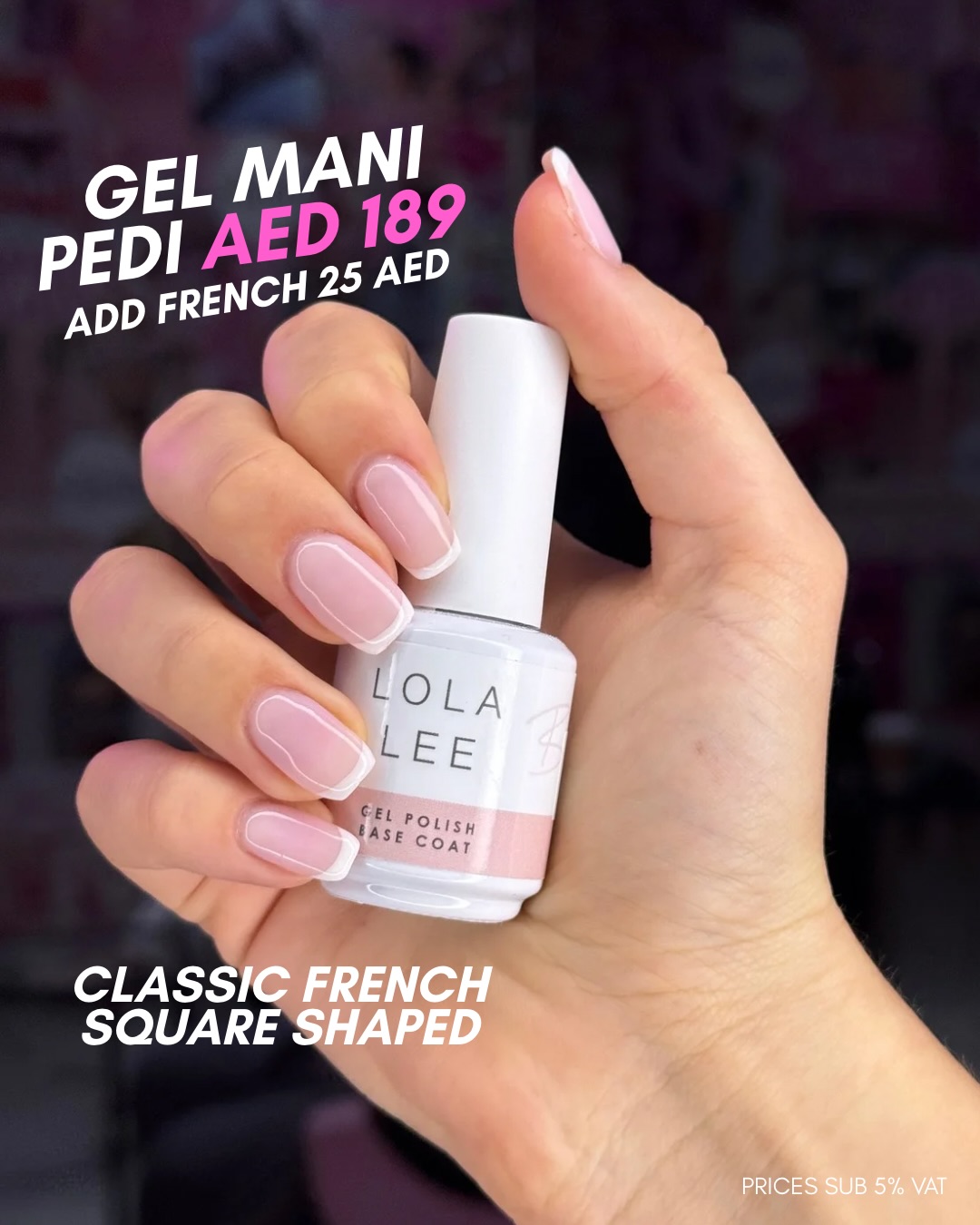 ✨ Dubai’s favourite classic the French Mani ✨
Soft, clean, and freshly polished… this is the look Dubai girls are choosing as they get ready for all the festive moments. 💅🤍
Gel Mani Pedi – 189 AED
Add French — 25 AED
Prices subject to 5% VAT
Dubai is getting ready — and it starts right here at The Salon Dubai. ✨🎀
#TheSalonDubai #WeAreDubai #DubaiNails #FrenchManiDubai #GelManiPedi #DubaiBeauty #NailGoalsDubai