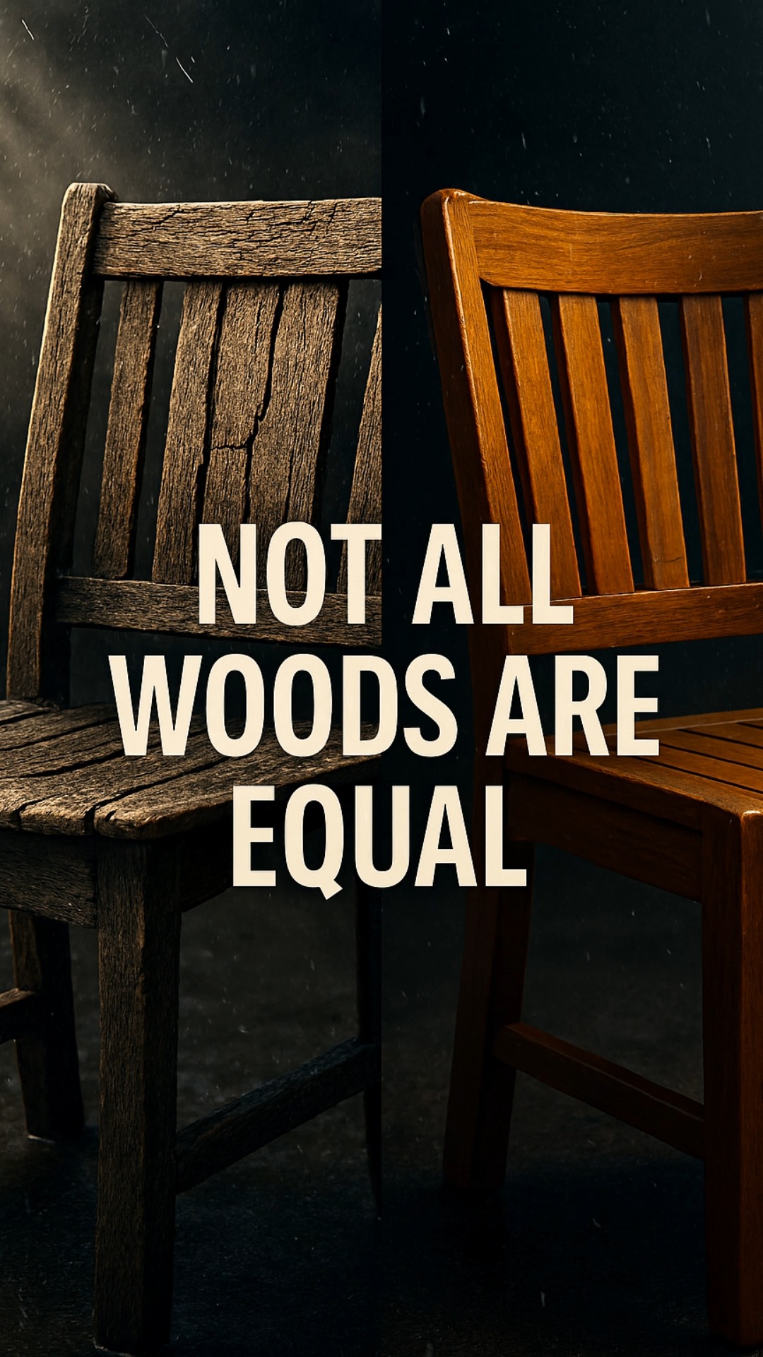 One fades. One endures. Teak stands the test of time — rain or shine.
#TeakVsTime