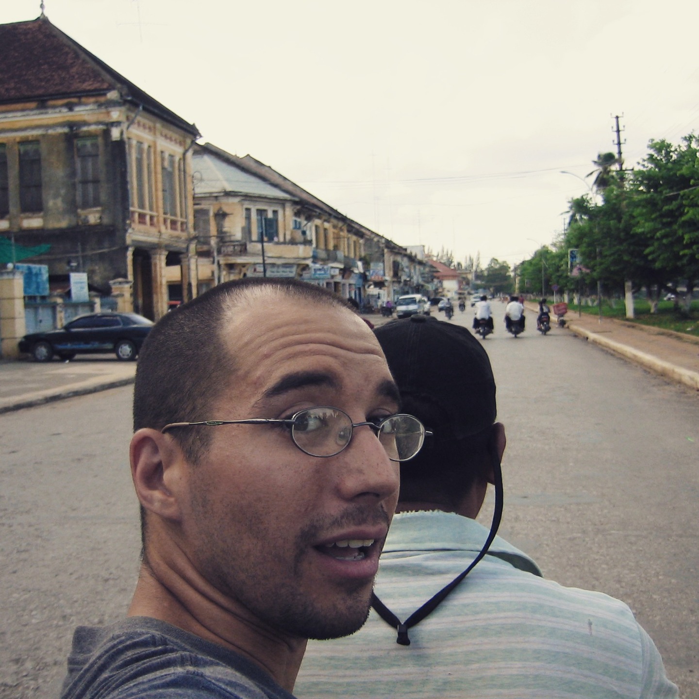 Passage from Travels in the Land of Hunger: A backpacker's earthbound journey from the East to the West 🌏📖
Tuesday, May 18, 2004
When we returned to the base of the mountain, I tipped the boy and hopped onto the back of the scooter with my driver, and away we went down the dirt road that soon layered my glasses, shirt, and shorts with dust. Twenty minutes later, we were driving through town, and at a traffic light, my driver asked me if I wanted to see a crocodile farm on the outskirts of Battambang. I said yes.
We arrived at the crocodile farm, composed of pool pits and high walls. I walked along the tops of the half-a-meter-thick high walls, looking down into the pits, and saw that all the crocodiles were so inanimate I considered asking the scooter driver and farm owner if they were statues. But then I saw one of the crocodiles move. I soon learned from the farm owner that part of the crocodile’s hunting strategy was in their ability to lie completely motionless with their mouths open for hours until a significant prey came near or into their mouth, and then SNAP! It would be all over.
#TravelsInTheLandOfHunger #travelmemoir #memoirwriting #authorlife #indieauthor #bookexcerpt #writersofinstagram #backpacking #backpackinglife #solotravelers #travelphotography #travelreflections #instatravel #cambodia #cambodiatravel #adventuretravel #traveldiaries #battambang #killingfields #crocodile