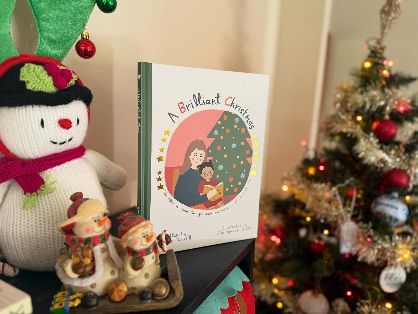 We put up our Christmas tree over the weekend, and I’ve been saving this little book to be surrounded by snowmen, twinkling lights and our special family baubles ✨☃️🎄
Feeling all the Christmas magic with A Brilliant Christmas by @the_tunstill_tales
This gorgeous alphabet book showcases all the beautiful things you can do with your family at Christmas time — from cosy moments to joyful traditions.
The quality of this book is incredible, and the illustrations capture that calm, warm feeling we all hope to create during the festive season. Perfect for reading together under the twinkling tree ✨❤️📚