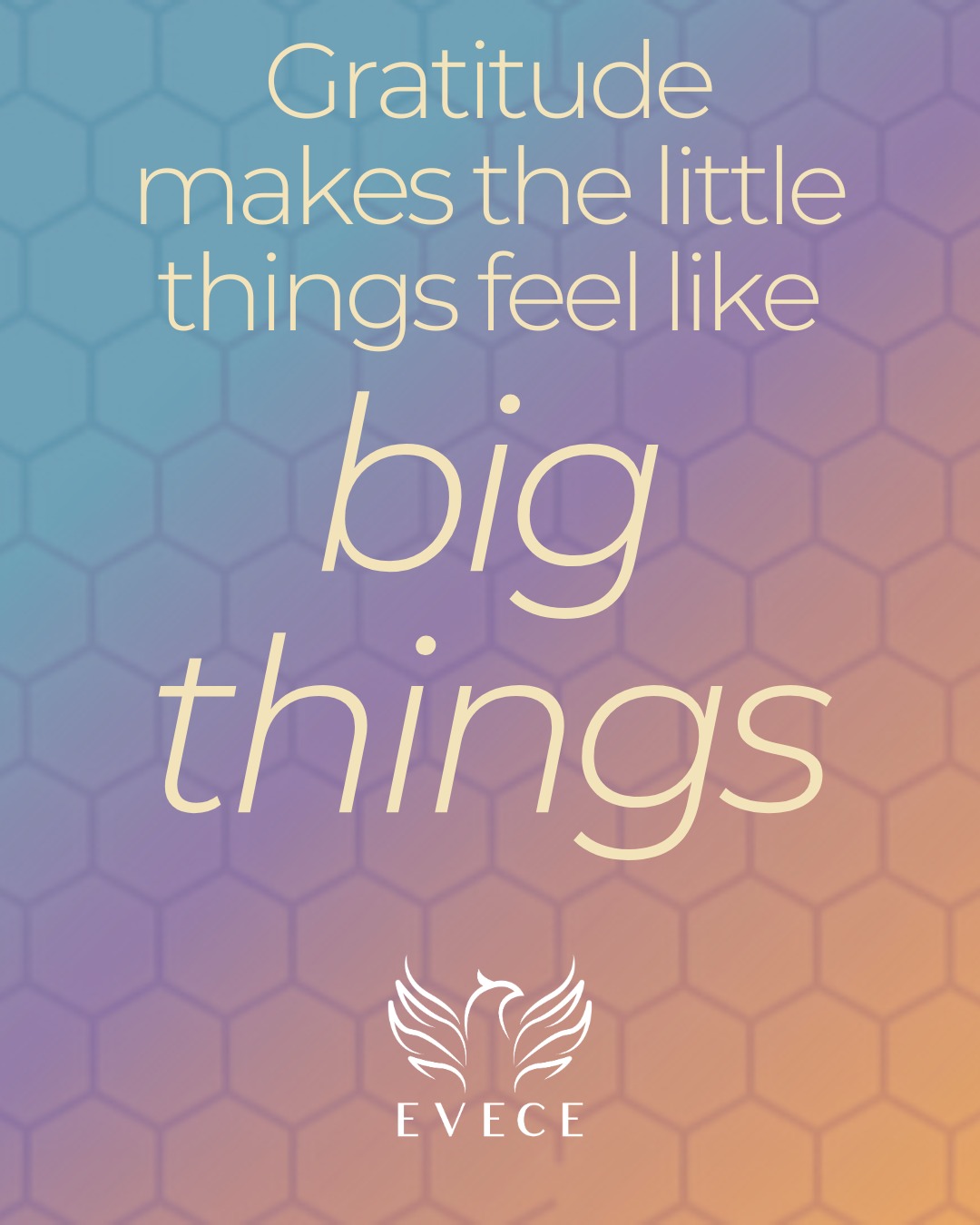 💛 Gratitude is one of the simplest ways to shift your mindset.
Pause for a moment—what’s one thing you’re grateful for right now?
.
.
.
#MentalWellness #GratitudePractice #EVECEFoundation