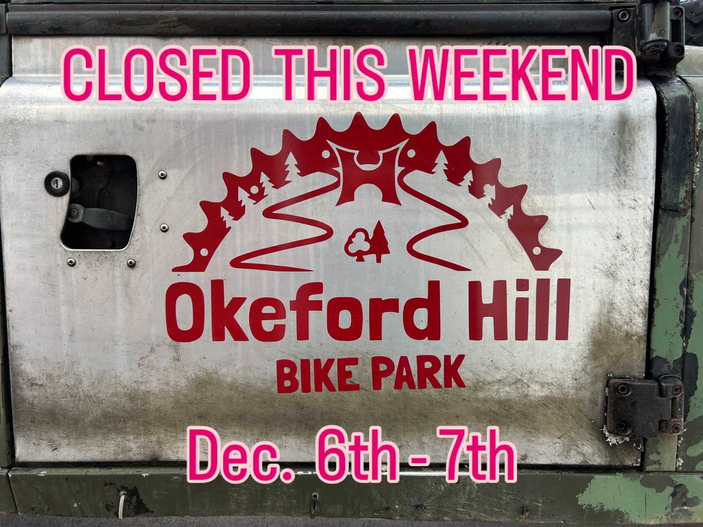 Due to really bad weather we are closing for this weekend. Back next weekend.