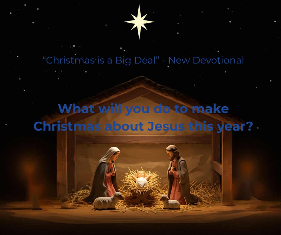 Watch our latest Mondays with Mark Devotional - LifeMarkMinistries.org/Programs
Make Christmas about Jesus this Year!