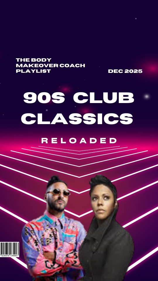 🔥 CLUB CLASSICS RELOADED
A fresh hit of 90s dance nostalgia, powered up for your workout. This mix brings the best of Stardust, Crystal Waters, Todd Terry, and the anthems that keep your energy lifted and your body moving.
Curated by Adelaide B. Fit, this is your go-to for big beats, fast feet, and endorphins on max.
Old-school vibes. New-school power. Let’s go.
#ClubClassicsReloaded #AdelaideBFit #BodyMakeoverCoach #90sHouse #DanceWorkout #CardioAnthems #FitnessPlaylist #HouseHeadsUnite
Link in bio
https://open.spotify.com/playlist/3zWOMD7ew9P5btXI5H7x6C?si=-a3f9OjNQNeOZcbNF0QYhA