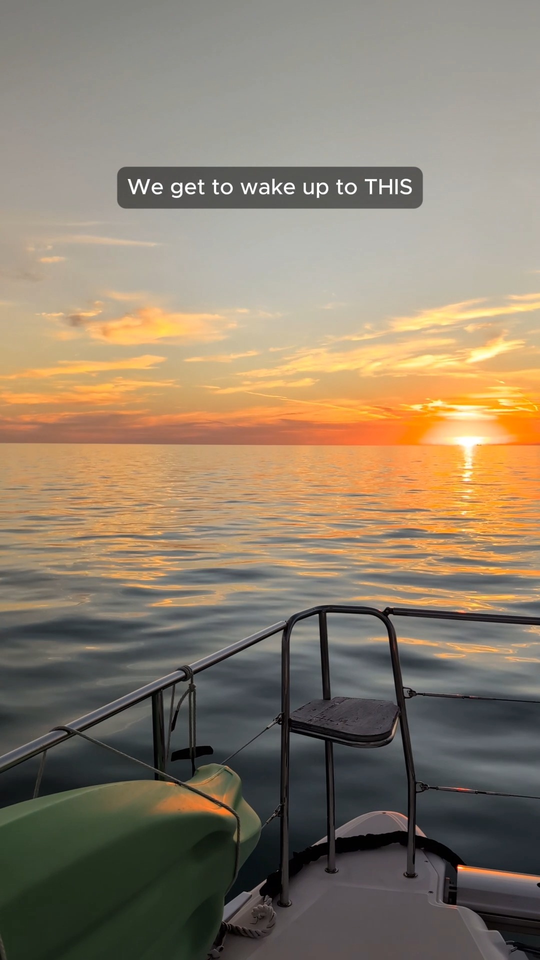 Reason we loved sailing so much?
Mornings like this.
The boys watching the crystal clear water and looking for starfish… and the sunrise painting our route.
Sunrises and sunsets never got old on a boat, even if the video is.
December 2024.
.
#BahamasBlue #BoatLife #SailingFamily #MorningViews #TravelWithKids #LiveYourDream #FollowThe5un #NomadicFamily #Lagoon400 #OurJourney