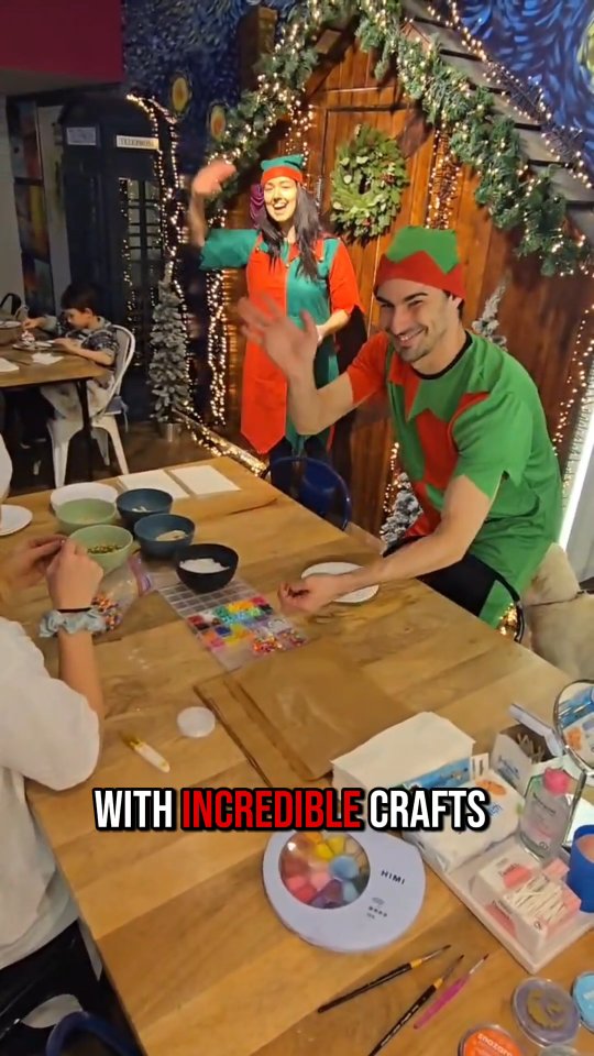 Make Christmas memories with the whole family at Art Plays Santas Grotto 🎅 🎄
Your little ones will get creative painting baubles, making reindeer food and more Christmassy crafts, including face painting. As well as meeting Father Christmas himself! 🎨🎅✨️
📍Art Play Shoreditch
💰 £18 everything included
🕑 Starting now until Christmas day
Follow the link in our profile to book!
#artplaylondon #santasgrottolondon #santasgrotto #artbar #artplay #artplayshoreditch