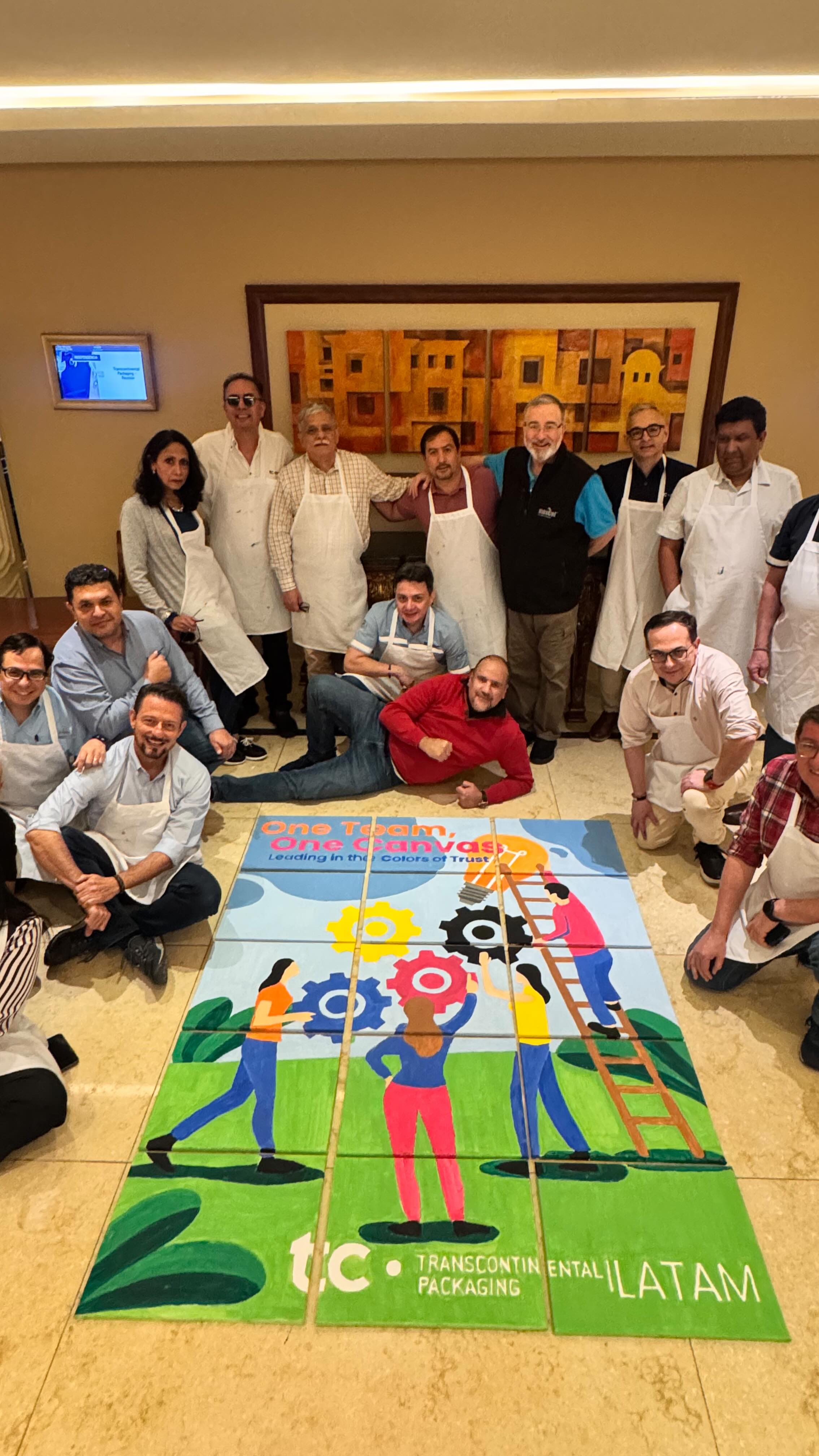 Un trazo a la vez, un equipo más fuerte. 🚀🖼️
Así se vive el #TeamBuilding Big Picture de Estudio Garabato.
Tu empresa también puede vivirlo: contáctanos.📩