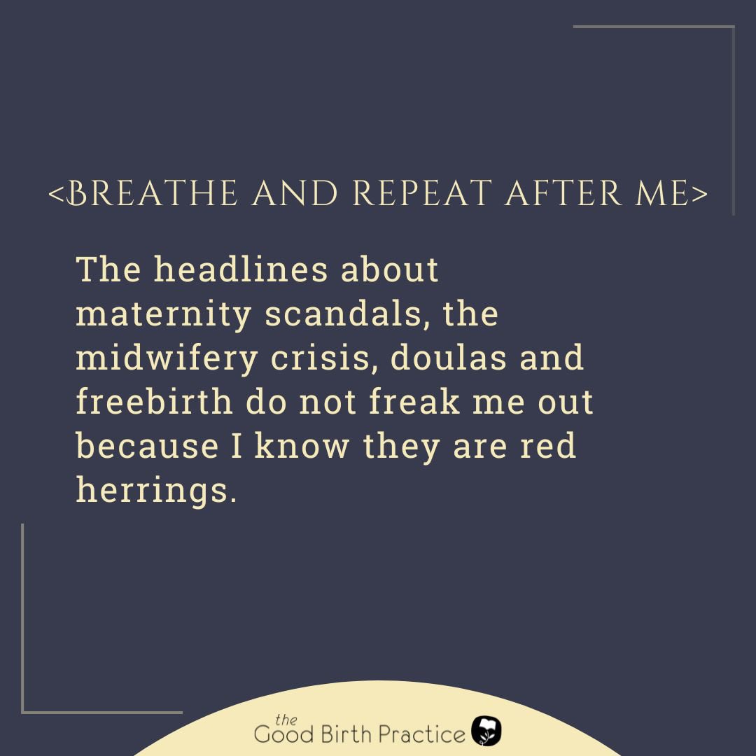 The media - and particularly social media - love a bit of hyperbole. It’s their bread and butter.
Currently you’re the fall guy. There are important lessons to learn about what’s happening in maternity care at the moment. Just not these ones.
It’s not about what’s ‘better’ (see my earlier post). It’s about what is right for you and your baby on the day. You’ll learn what that is on the day itself. This should be a two way street, with listening and empathy on both sides.
So yes. It’s important to know the context you’re walking into. But don’t believe the hype. Cut through to the nuance and be well prepared to voice your needs and hear your options.
#birth
#becomingamother
#pregnant
#hypnobirthing
#doula