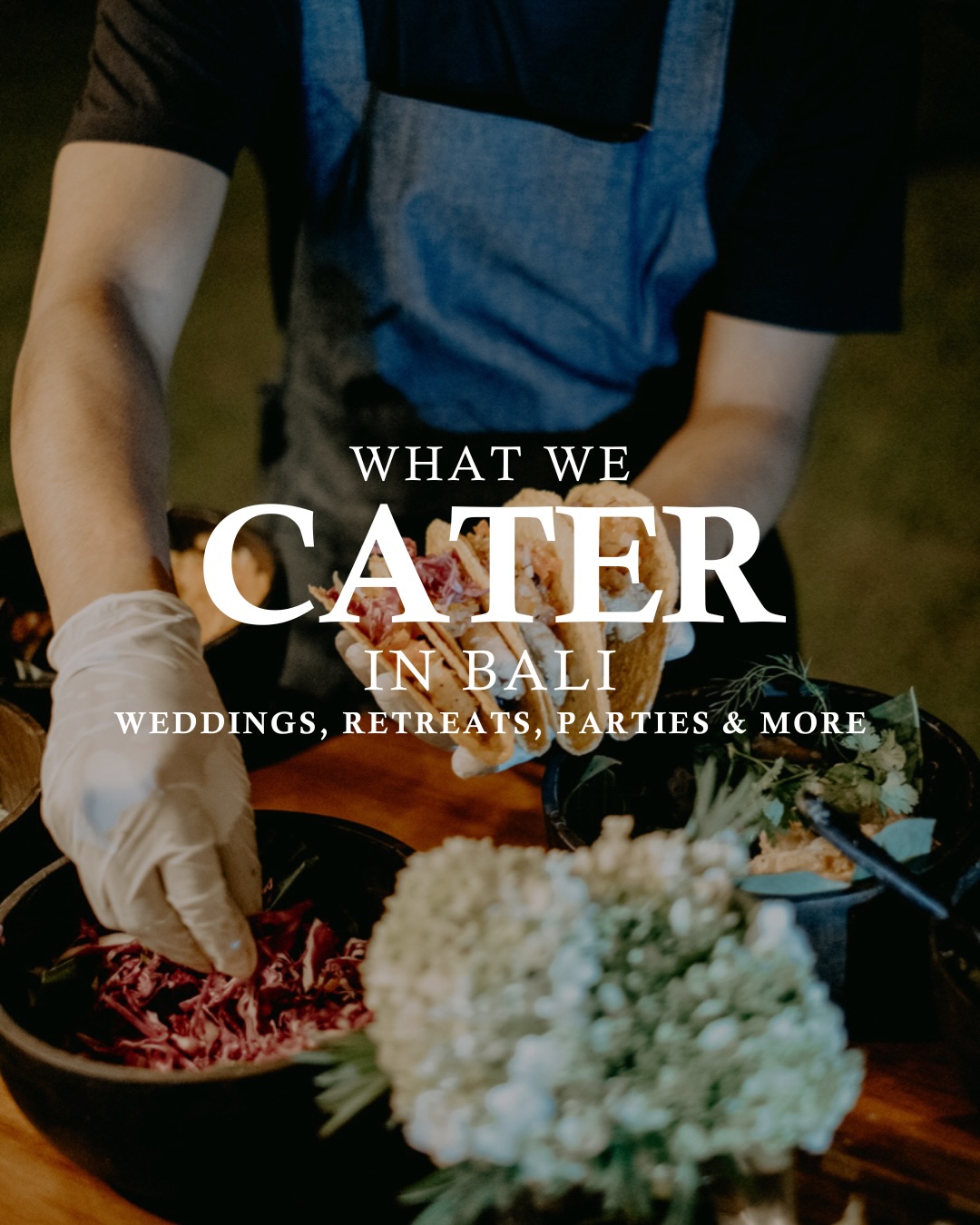 If you’re planning an event in Bali a wedding, retreat, birthday, engagement party or villa celebration…. Well this is what we do best 🕺🏽
Fresh, wholesome, beautifully presented food that’s made to suit your moment.
At The Kitchen House Bali, we cater:
🍽 Weddings
🍽 Retreats
🍽 Birthday Parties (kids & adults)
🍽 Engagement Parties
🍽 Private Villa Dinners & Villa Parties
Whether you’re hosting 10 people or 100, we create flavours that feel special, look beautiful, and keep your guests happy and well fed and we all know what a happy belly does for someone 😉
Planning an event in Bali?
Send us a DM or via our website & let’s create something delicious together 🤍
#BaliCatering #WeddingCateringBali #RetreatCateringBali #BaliEvents #VillaCateringBali #CateringBali #BaliWeddings #BaliRetreats #EventCateringBali #TheKitchenHouseBali