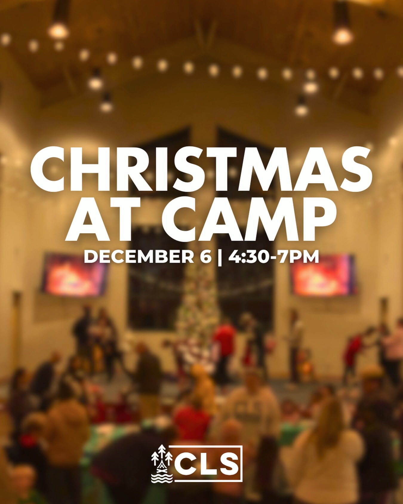 Christmas at Camp is this Saturday!
We’re excited for one of our favorite annual traditions at CLS, a special evening where families and friends come together to celebrate the season, laugh, and make memories.
There’ll be crafts, games, music, tasty treats, and even a visit from Santa!
Saturday, 4:30 to 7:00 PM at CLS
Price: $20 per family
Come slow down, enjoy the holiday spirit, and share the evening with both old friends and new.
We can’t wait to see you there!
camplakestephens.com/christmas-at-camp