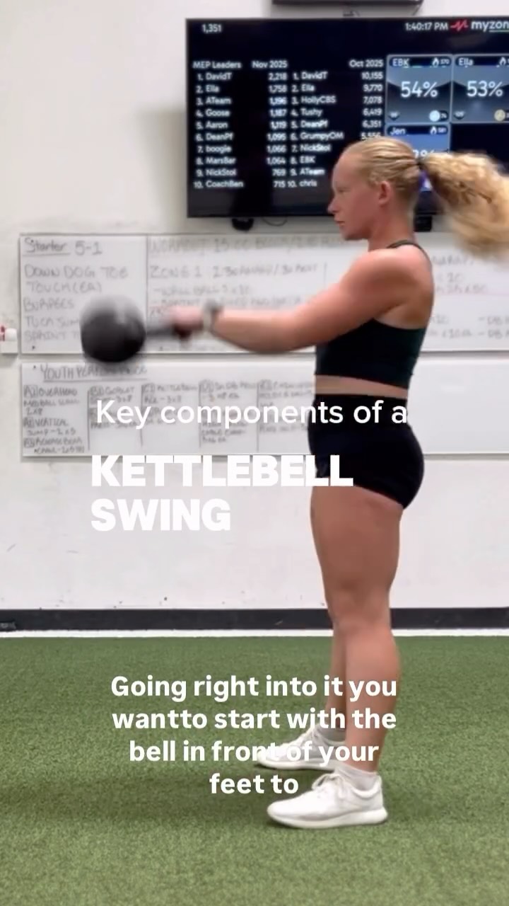 Most people are lifting through their kettlebell swings… and that’s why it feels wrong. Fix your hinge, use your hips, and the bell will float.
When you understand the fundamentals, the movement finally clicks, making it smoother, stronger, and way more efficient.
#kettlebellswing #kettlebelltraining #strengthtraining #runnerswholift #runstrong #strengthforrunners #functionalstrength #hingepattern #kettlebellcoach #strengthcoach #movementpatterns #gymform #athletedevelopment #runhappy #runnerstrength