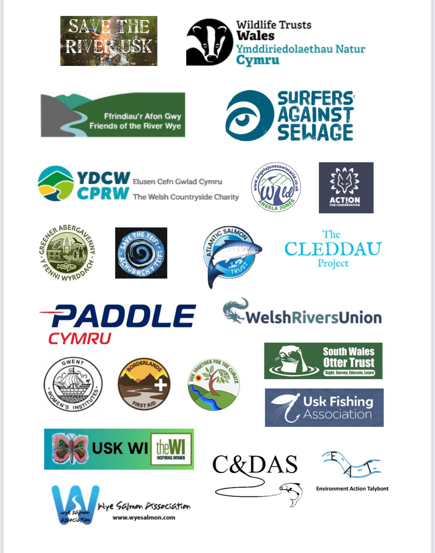 Exciting News !!
On December 2nd, we at Save the River Usk will be Launching a Water Bill for Wales, calling on the Senedd to introduce strong legislation that protects our Welsh rivers and coastal waters.
We are proud to have the support of a wide coalition of groups, including Surfers Against Sewage (SAS), the Wildlife Trust, the Women’s Institute, Welsh Canoeing, the Salmon Association, numerous angling groups,many River groups and many more.
With the upcoming Senedd elections, this is a crucial moment. Change is both needed and possible—and by standing together, we will make that change happen.💦
If your group would like to support our Water bill for Wales .
Please let us know so we can add your name and Logo .
THANK YOU
Chair & Founder
Angela Jones & Committee
• #WaterBillForWales
• #ProtectOurRivers
• #ProtectOurSeas
• #SaveOurWaters
• #CleanRiversForWales
• #CleanSeasForWales
• #ProtectWelshWaters
• #savethewye #SaveTheRiverUsk
• #RestoreOurRivers
• #EndRiverPollution
• #StopTheSewage
• #WildWatersWales
• #WalesDeservesBetter
• #ActForOurWaters
• #SeneddActNow
• #VoicesForOurRivers