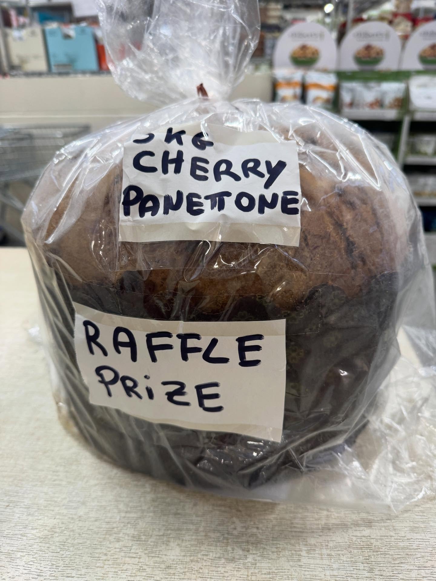🚨 FINAL CALL! 🚨
Your chance to win our giant 3kg Waffle Cherry Panettone is almost gone! 🍒🎂
Just spend £10 in-store and you’ll automatically be entered.
Hurry — the draw will be on the 12th of December 🌲