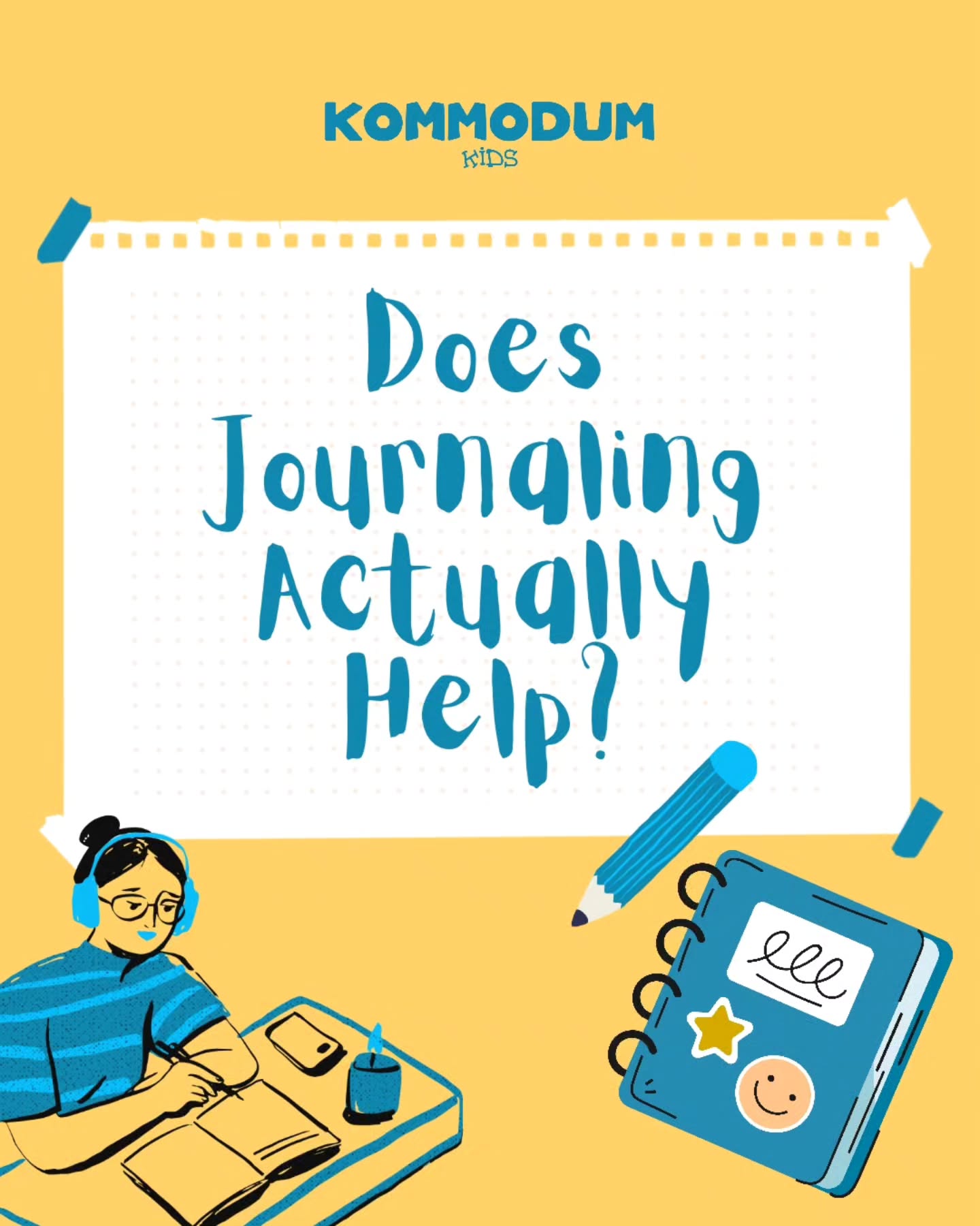 Not totally convinced journaling is for you… but a little curious? This post is for you - whether you’re a tween, teen, parent, or teacher.
Kommodum Kids delivers a Journaling Workshop for Schools (online and f2f) designed to strengthen students’ self-awareness through the integration of mindfulness, gentle neuroscience, and guided reflective practice.
For further information or bookings, you’re welcome to get in touch: contact@kommodumkids.com
#kommodumkids #mindfulness #journaling
#schools #journal