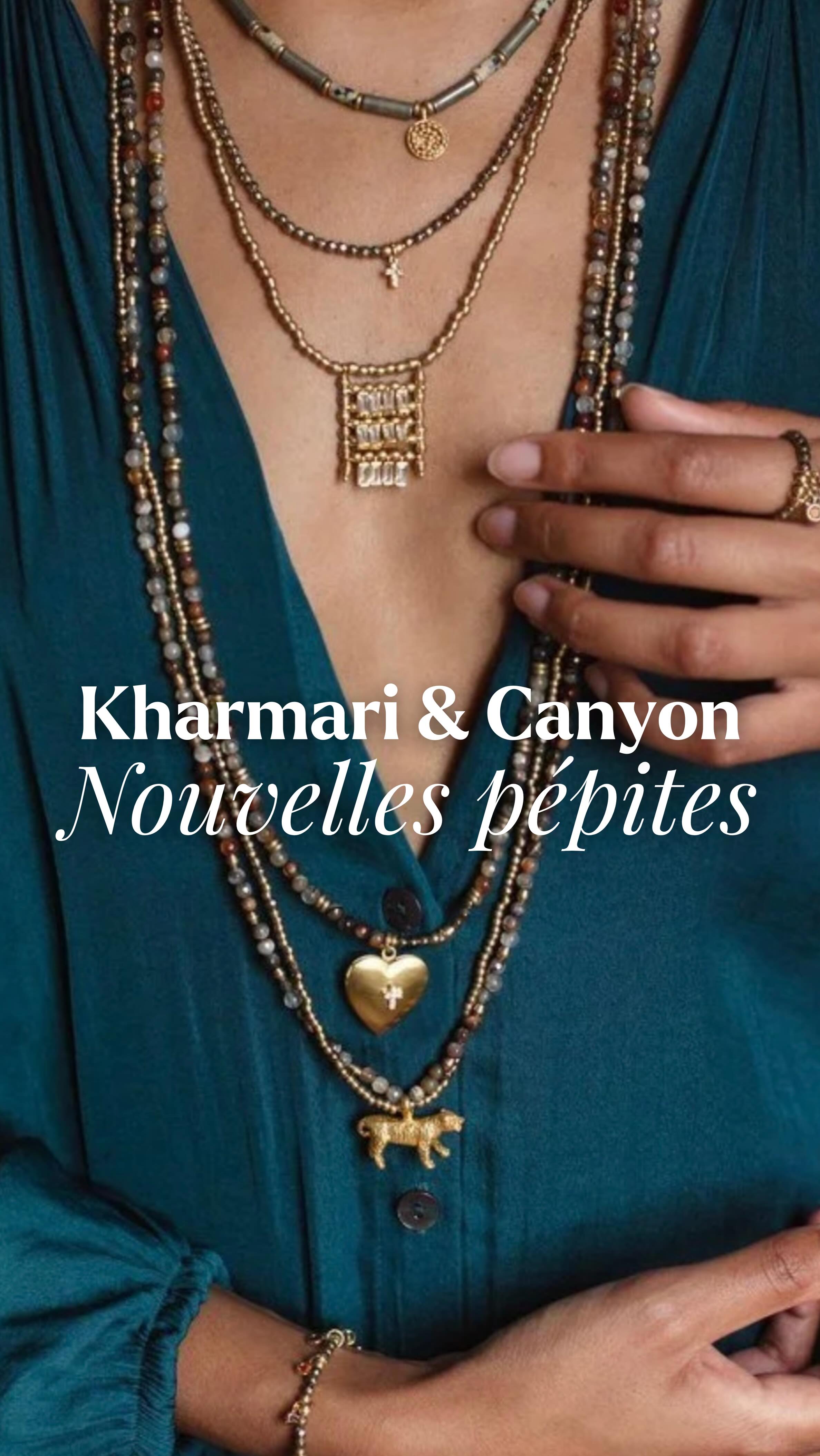 ✨ Kharmari & Canyon reviennent avec des pièces qui font rêver !
De nouvelles créations viennent d’arriver : des pièces fortes, pierres fines originales, designs qui sortent de l’ordinaire …
Des bijoux coup de cœur, des pièces de caractère : LE cadeau parfait 🎁✨… Ou pour se faire plaisir sans attendre 😉
📍 Disponible chez Inspiration Concept Store, 12 rue de Sèze, Lyon 6