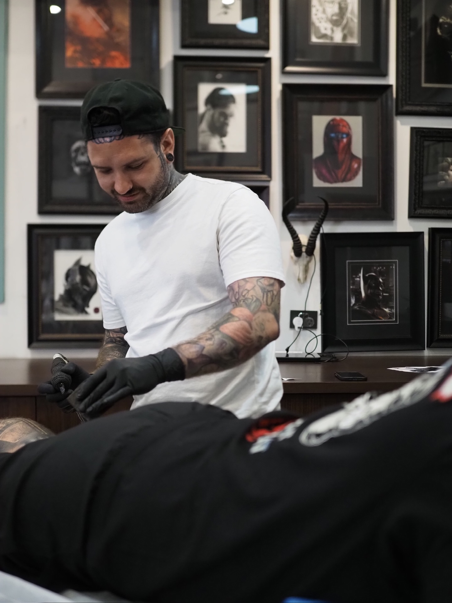 Happy Birthday Ben! Thank you for being you - the studio wouldn’t be the same without you @benjamin_blvckout 🥳
.
.
.
.
.
.
.
.
.
.
.
.
#perthtattoo #blackandgreytattoo #realismtattoo #tattoostudio #birthday