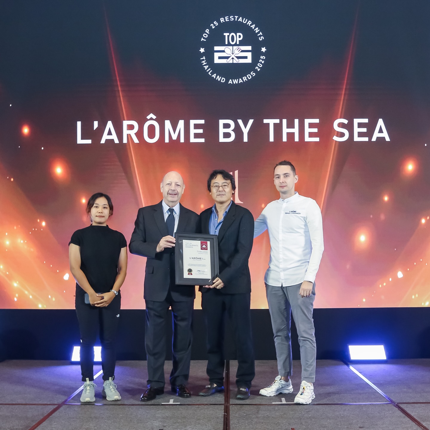 Grateful beyond words. Thank you, TOP25 Restaurants Awards, for naming us No.1 in Phuket. This moment belongs to our team, our guests, and every sunset we’ve shared together.
#top25restaurants #bestrestaurant