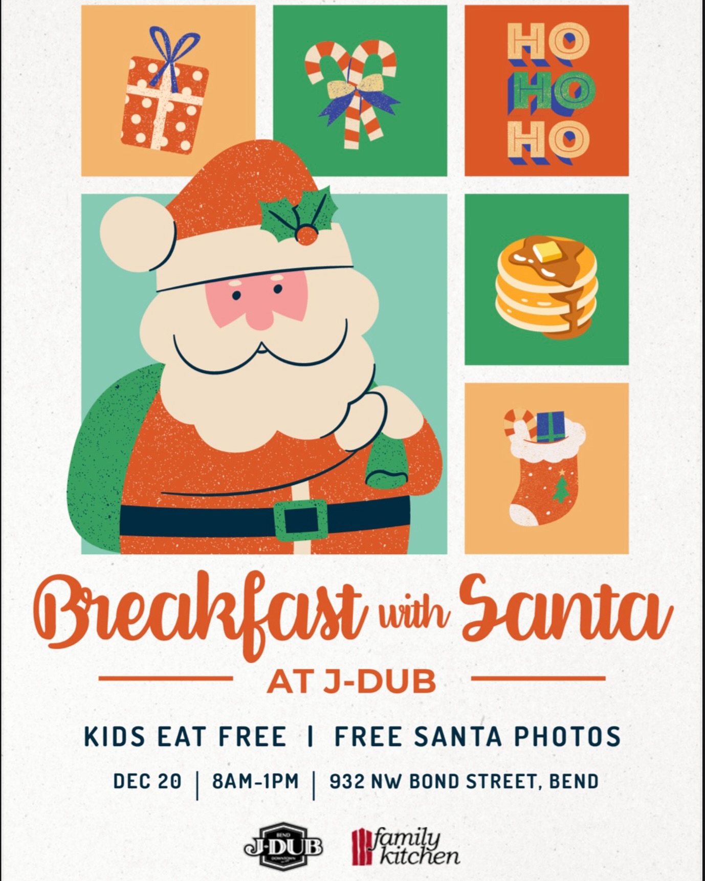 Come experience the magic with us this Saturday as Santa joins us for breakfast at J-DUB! ✨🎅🏽❤️
This beloved tradition where kids eat free and can take a photo with the big man returns - please join us!
Thank you @j_dubbend for being wonderful community partners and supporting us through this event!