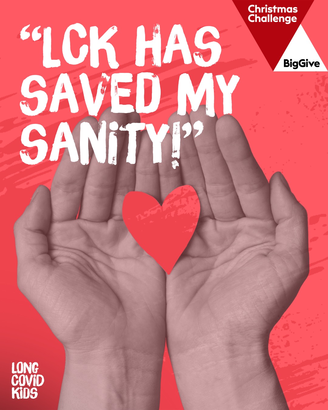 🌟 “LCK has saved my sanity! We all caught covid in December 2020, but our 13 year old daughter never recovered - in fact she gradually got worse and worse.
The Long Covid Kids team helped me to understand what to expect in every aspect of managing this horrid disease. I often feel that the only people who understand are the LCK team and the other families in this club that none of us wanted to join.” said a parent of the LCK community.
🧡 Your donation this week will be *doubled*, helping even more families like this.
Help us reach our fundraising goal.
Link in bio!
#ChristmasChallenge #DoubleYourDonation #LongCovid #LongCovidKids