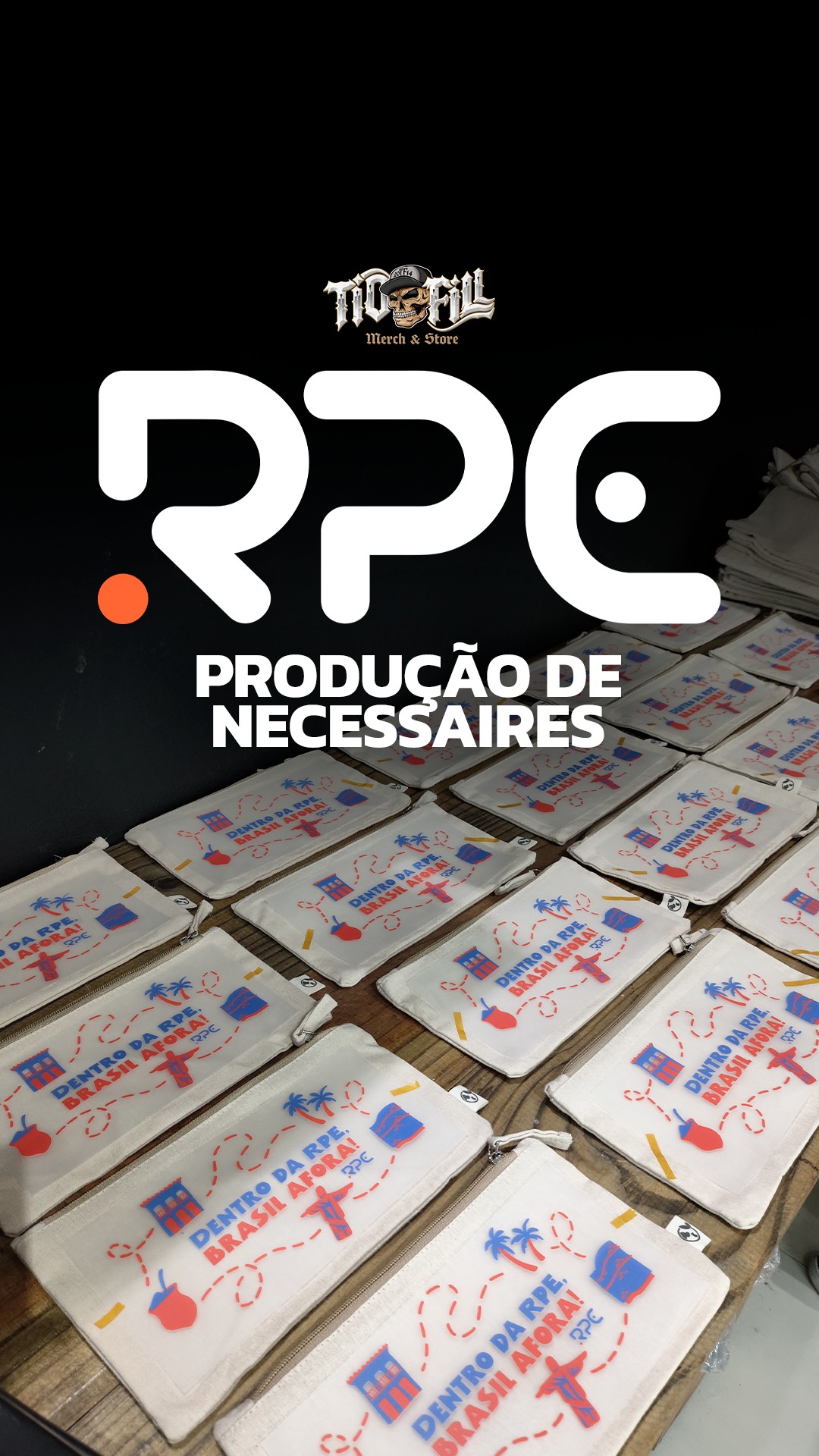 Aqui na Tio Fill, vamos muito além de apenas produzir camisetas. Temos uma diversa gama de produtos para atender desde um simples personalizado até um kit completo de brindes para o seu evento!
Dessa vez, a @rpe.tech confiou a nós novamente a missão de produzir e entregar brindes de alto nível. 🤝
Para o evento deles, focado na brasilidade, além de copos in mold label, produzimos necessaires fabricadas com material reciclado ♻️
Tudo combinado com a identidade do evento, resultando em um brinde que trouxe mais do que beleza ✨
Trouxe utilidade.
Muito obrigado, RPE, por acreditar mais uma vez no nosso trabalho!
E se você está procurando brindes diferenciados, que carreguem a identidade que o seu evento precisa, já sabe com quem contar. ☠🔥
👉 Venha com a Tio Fill!