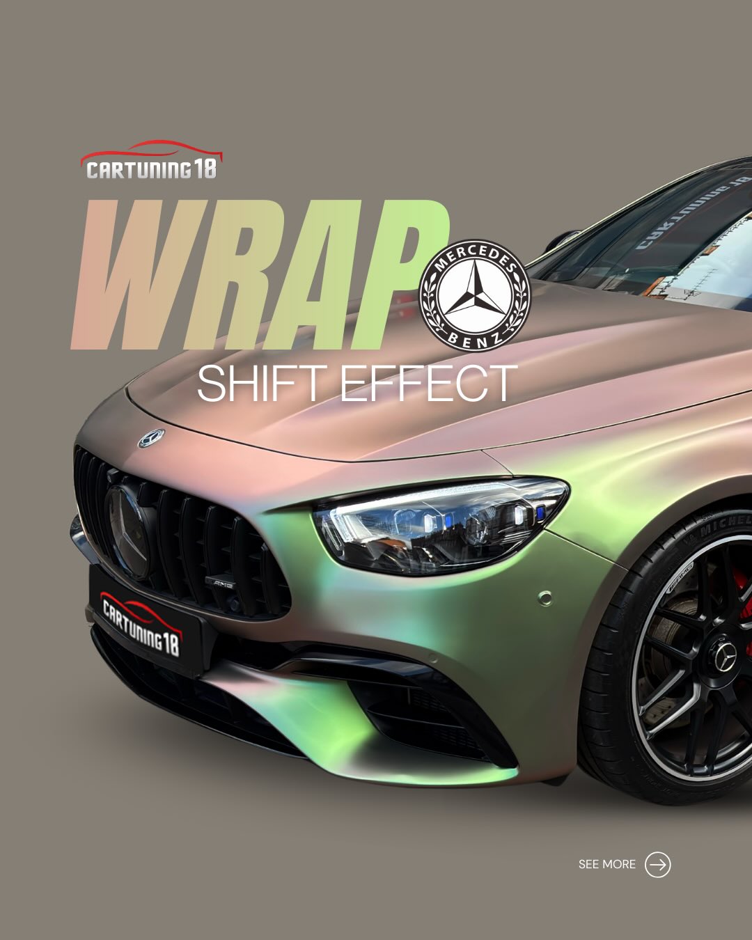 Some cars turn heads… but yours can redefine the entire street.
With CarTuning18’s Full-Body Wrap, you transform your car’s presence without interfering with the original paint — while unlocking real, long-term advantages:
✔ Protection that matters — shields against scratches, chips and daily wear
✔ A signature look — exclusive colours, textures and finishes to match your identity
✔ Higher resale value — factory paint preserved exactly as it should be
✔ Showroom-level craftsmanship — the same standard trusted by London’s most demanding car owners
Your car is more than transport — it’s a statement. Make yours unforgettable.
👉 Send us a DM for a personalised style consultation and your custom quote.