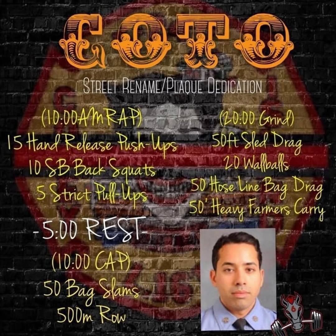 🟣Coto🟣
6 years ago, on December 8th, we tragically lost one of our own by the hands of another. FDNY Firefighter Faizal Coto, we know not a day goes by that your memory doesn’t live on. You’ll forever be in our hearts, along with all of your family, friends and extended FDNY family!
Tonight we pay homage to FF Faizal Coto (E245/L161) Rest Easy, Brother!
#mentalhealth #mentalhealthawareness #NextRung #Greenmonday #fdny fdnyems thebest fitnessforlife firefighterfitness firefighters volunteerfirefighter crossfit hiit rushthebus firefighterowned inmemoriam heroworkout workoutoftheday igy6 igotyour6nyc fitforduty neverforget