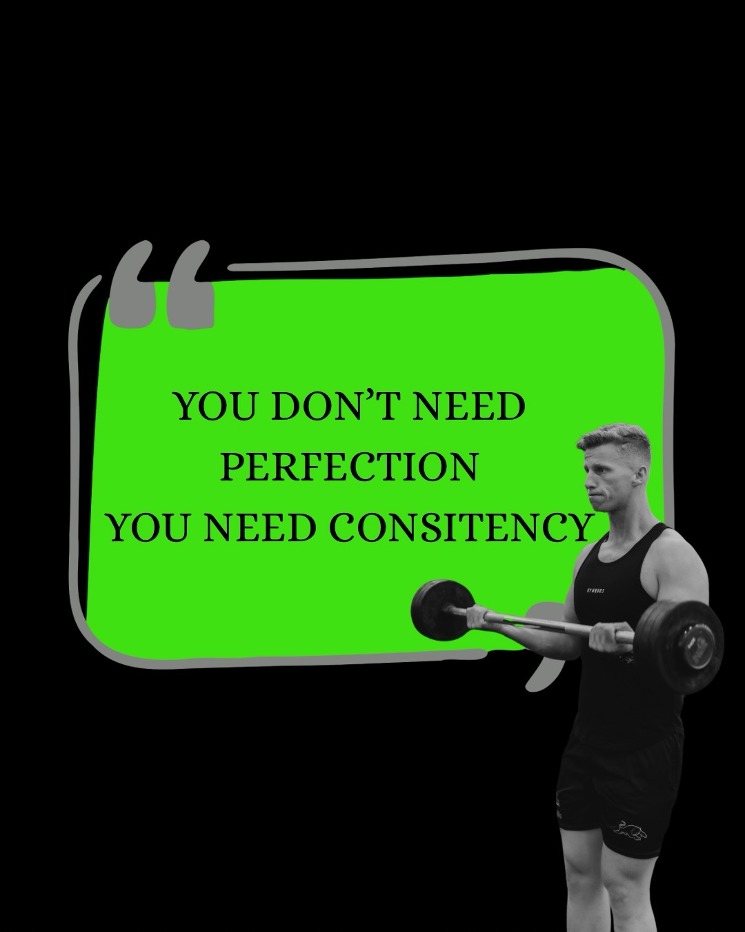 You go to work all day in the sun ☀️
Deal with kids when you get home 👶
Your perfect plan isn’t working ❌
It’s time to switch up mentality & focus on CONSISTENCY ✅
You can’t always copy what other people do, everyone’s week looks different.
It’s important to come up with a plan that works for you 🫵