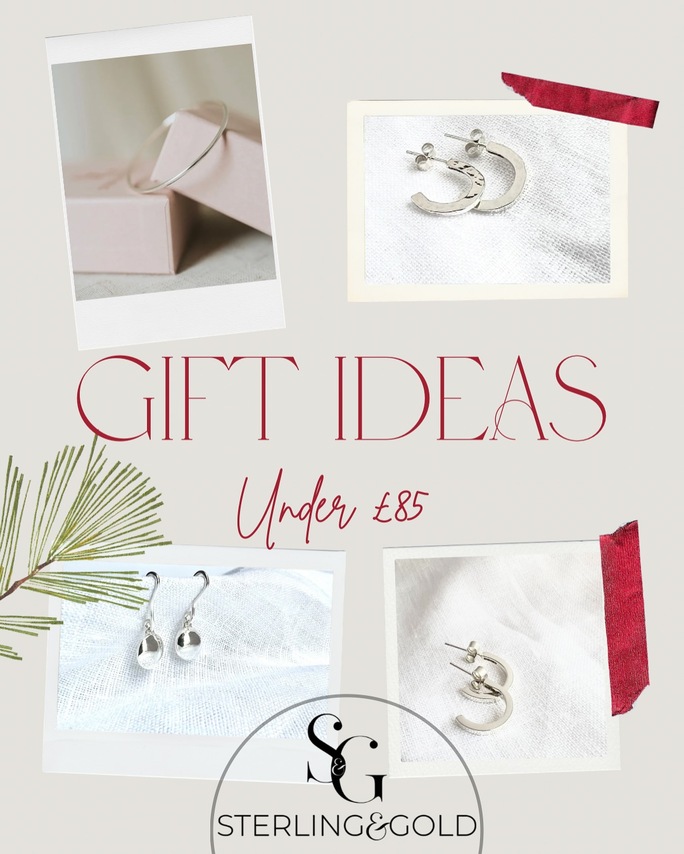 Give the gift of something truly special this Christmas with our handcrafted treasures 🎁. Locally crafted, hallmarked, and beautifully wrapped, each piece is a one-of-a-kind present. 🎁 🎄 🎅🏻 #sterlingandgold#shoplocal#handcrafted #silversmithingandjewellery#hillsborough #lisburncity