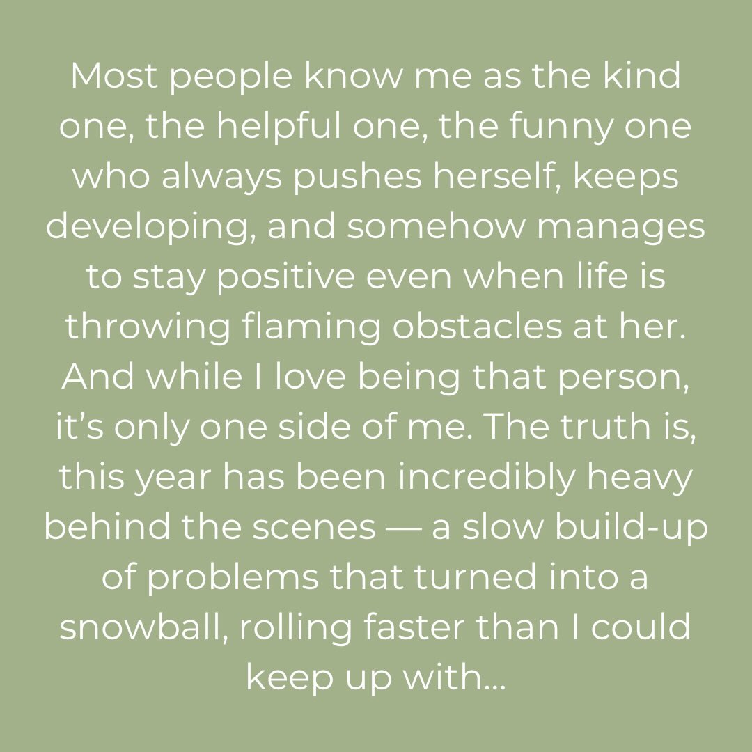 Taking a step back isn’t failure — sometimes it’s the bravest thing you can do.
This season has reminded me that even the strongest people need space to breathe, reset, and choose themselves again.
Thank you to everyone who’s been patient with me, supported me, and held space for me while I find my footing.
Here’s to healing, clarity, and coming back in the New Year with a full heart. 🤍 #MentalHealth #Fulfilment #SchoolOfFulfilment