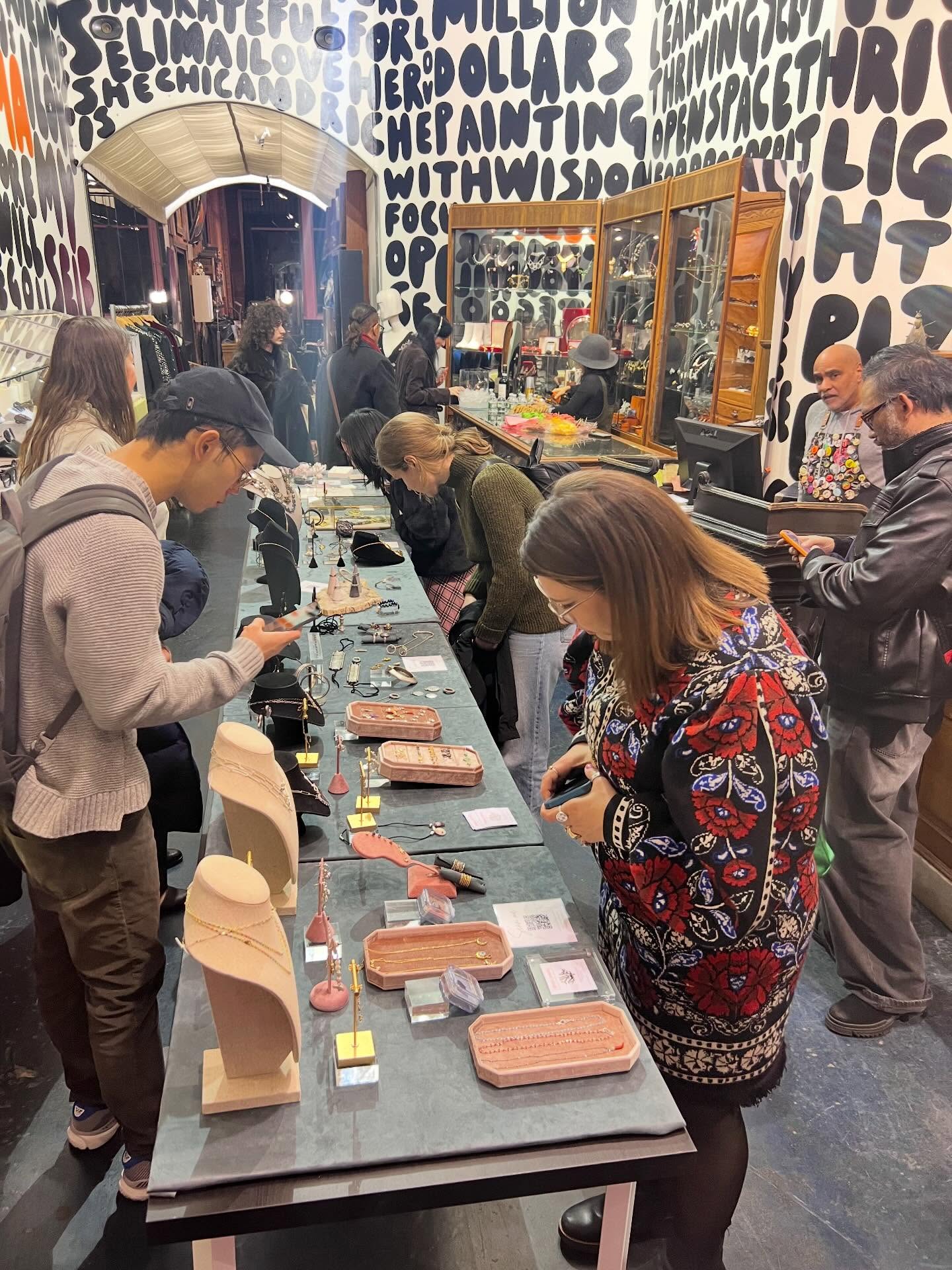 That’s a wrap on @nycjewelryweek 2025!!! Thank you @bond07byselima and @selimasalsa for hosting us! Thank you to all who stopped by to visit and purchase from small independent designers. We appreciate you!
✨
Huge shout out to the designers who participated in our show! @sandrinebjewelry @patriciakolodny @mejiajewelry @lynxfinejewelry @sksjewelry
✨
See you next year!
.
.
.
.
.
#space85jewelry #selimaoptique #nycjw #nycdesigner #handcraftedjewelry #nycjewelry