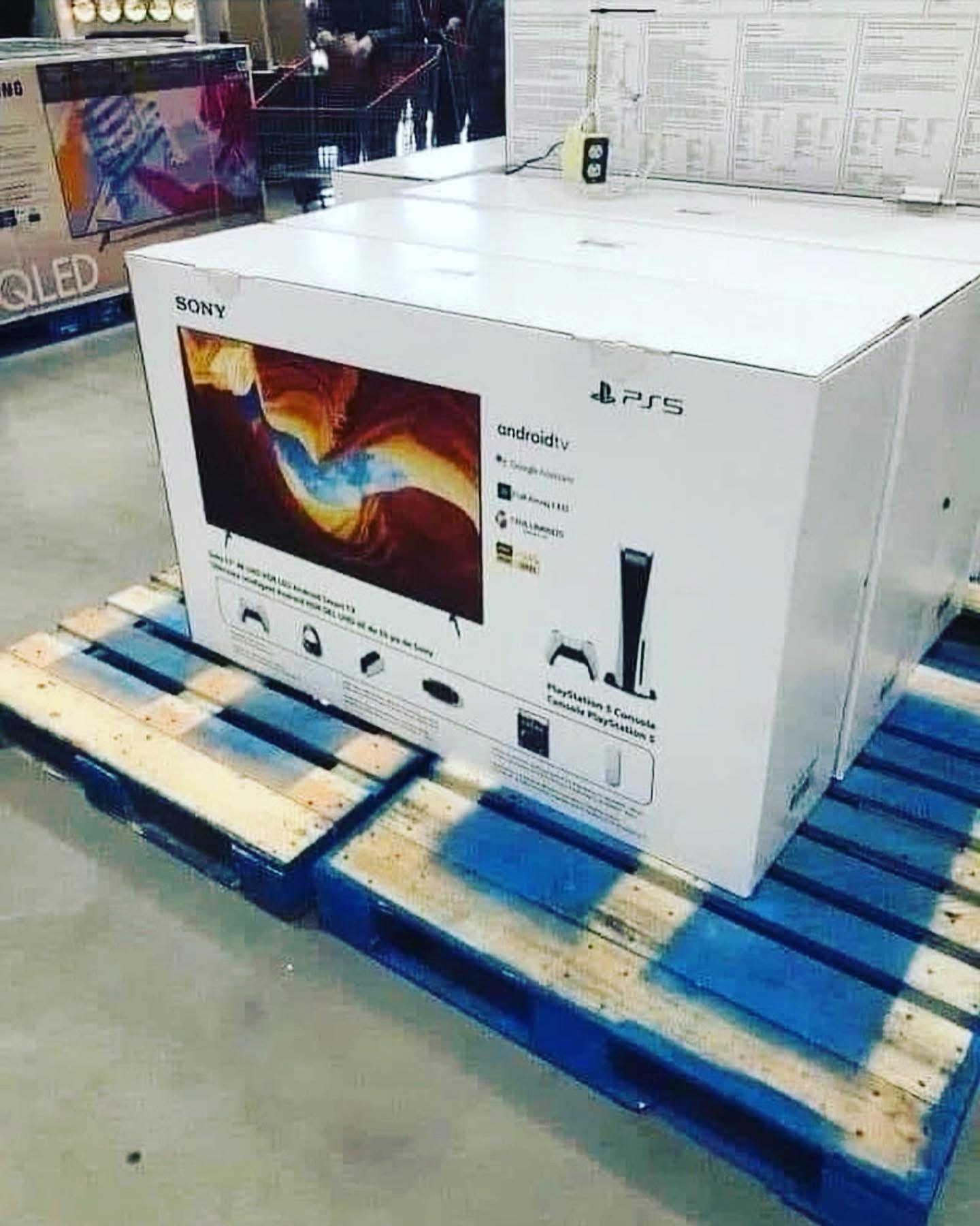 IF ANYONE IS LOOKING FOR A PS5, THEY HAVE THEM BUNDLED WITH 55” SONY TVs FOR £550 RIGHT NOW AT...See More