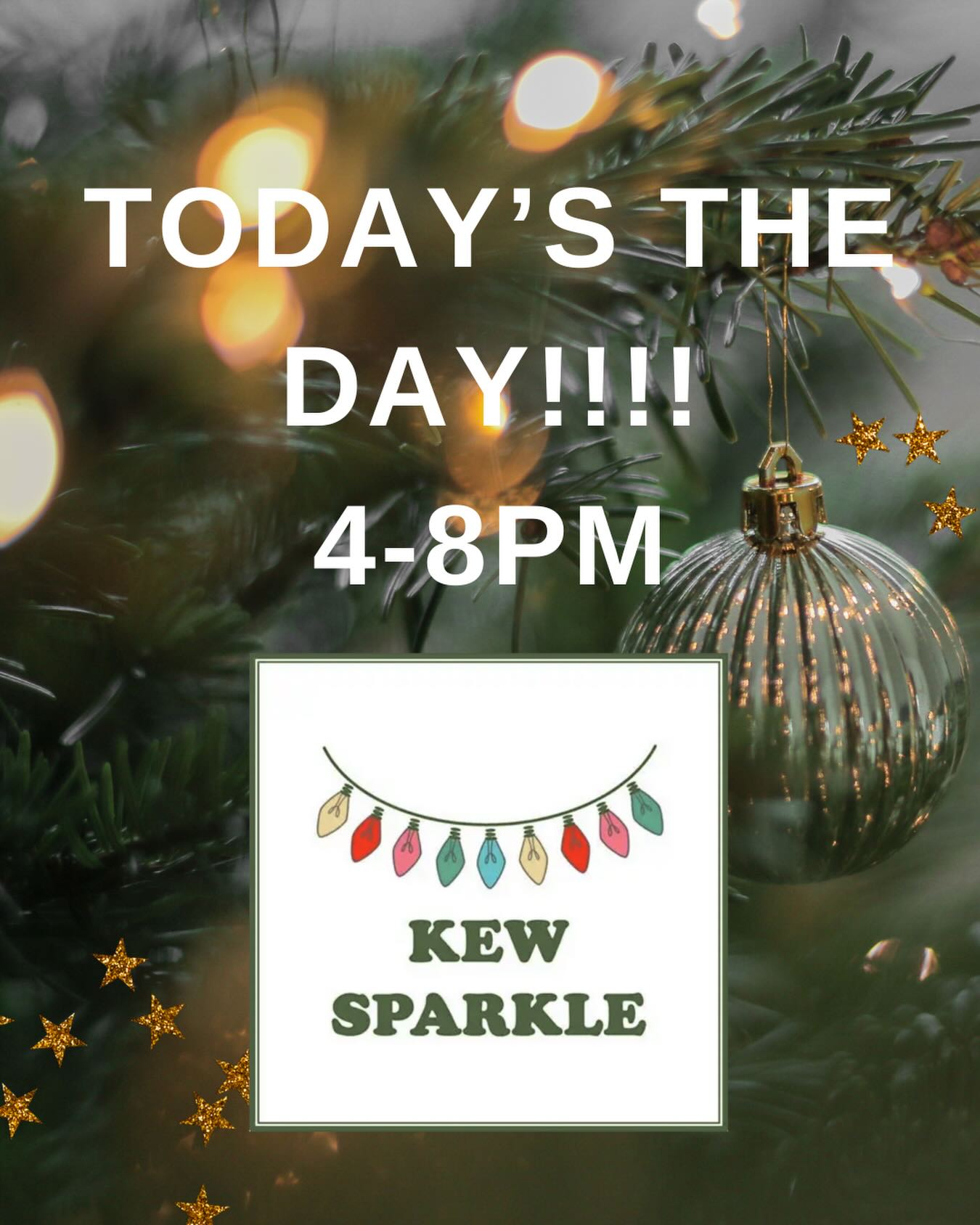 The countdown is over—today’s the day! The Sparkle Elves are bringing everything together, and we can’t wait to share a magical evening with you all. ✨🌲