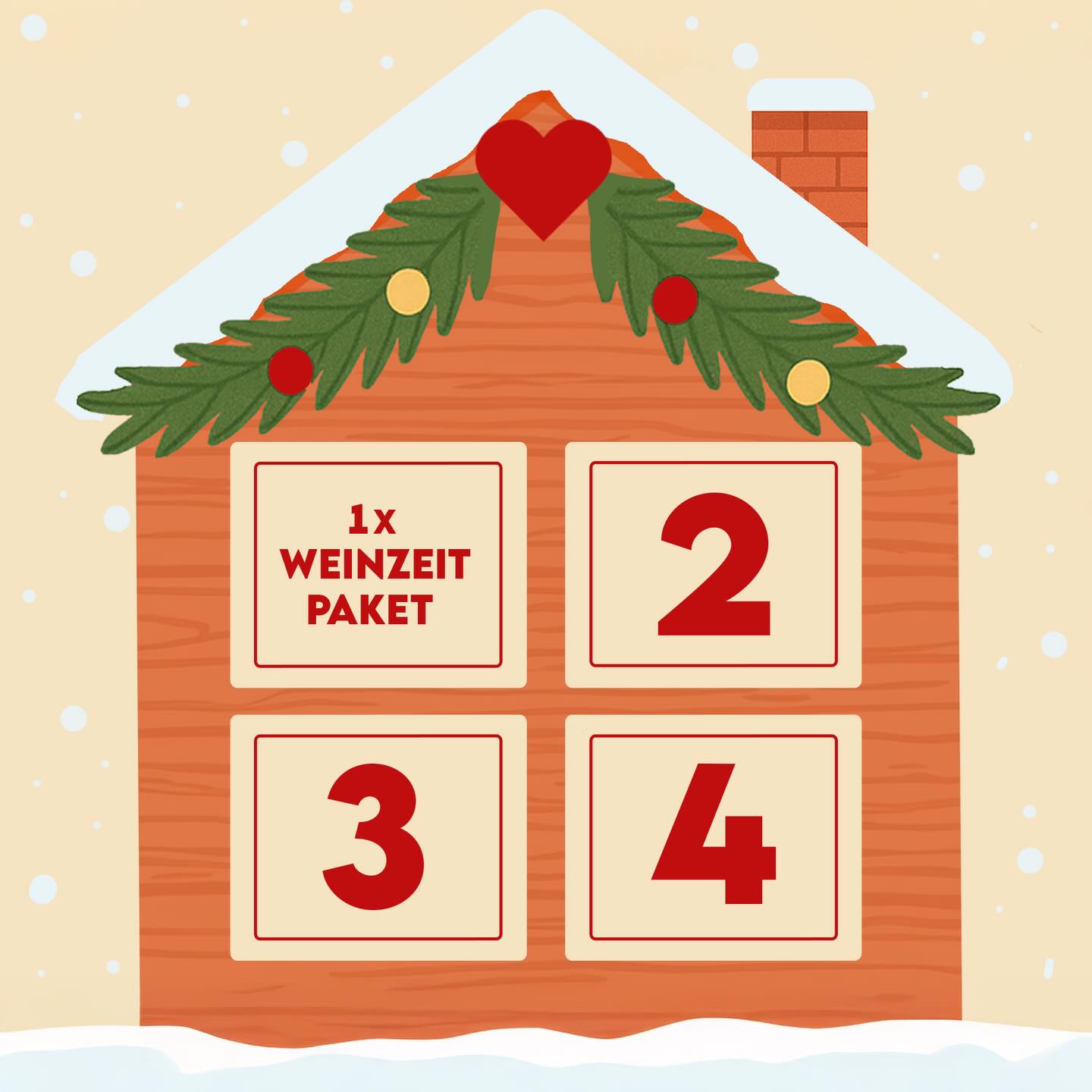 🎄 Es geht los – unser Adventskalender 2025 startet!
An den Adventssonntagen öffnen wir je ein neues Türchen mit tollen Gewinnen. ✨
Heute beginnt alles mit Türchen 1:
Gewinne ein Weinzeit-Paket, perfekt für gemütliche Winterabende. 🍷✨
Inkl.: Unserer drei Hausweine, zwei Haus am See Weingläser und passenden Crackern.
Wie Ihr am Gewinnspiel teilnehmen könnt?
➡️ Kommentiert unter diesem Beitrag und nehmt so automatisch an der Verlosung teil.
👉 Verrate uns in den Kommentaren, mit wem du die Flaschen teilen würdest!
➡️ Teilnahmeschluss: Dienstag, der 02.12.25, um 23:59 Uhr
➡️ Teilnahmebedingungen:
https://www.hausamsee-gochness.de/teilnahmebedingungen
Viel Glück & eine schöne Adventszeit! 🍀🎁