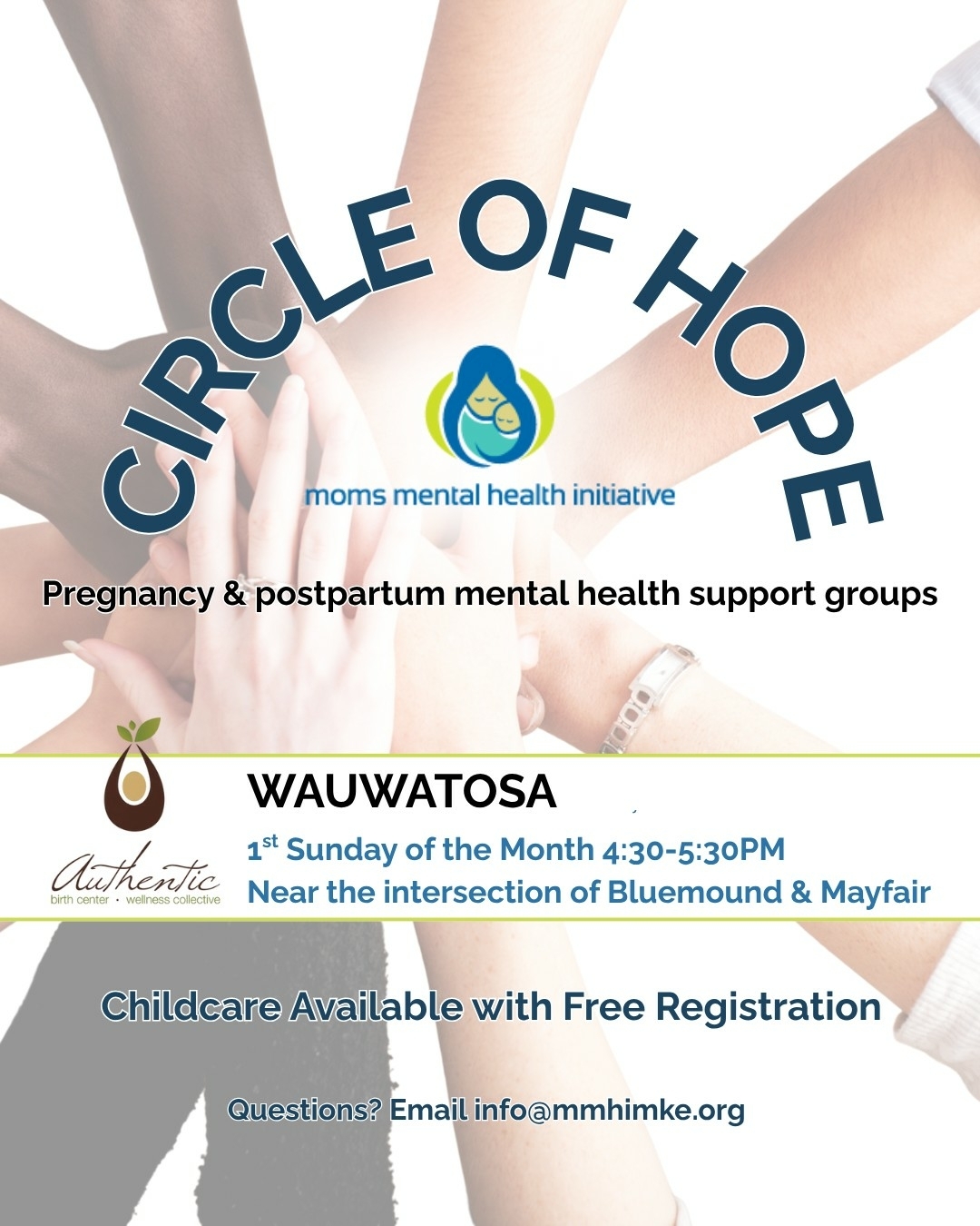 Meeting DECEMBER 7th (this Sunday!)
Sit in company with other pregnant & postpartum people. Together, you will feel better 💙
Please visit the link in bio to register for you and any children you would like to participate in childcare.
#momgroup #peersupport #milwaukee #wauwatosa #milwaukeemoms
